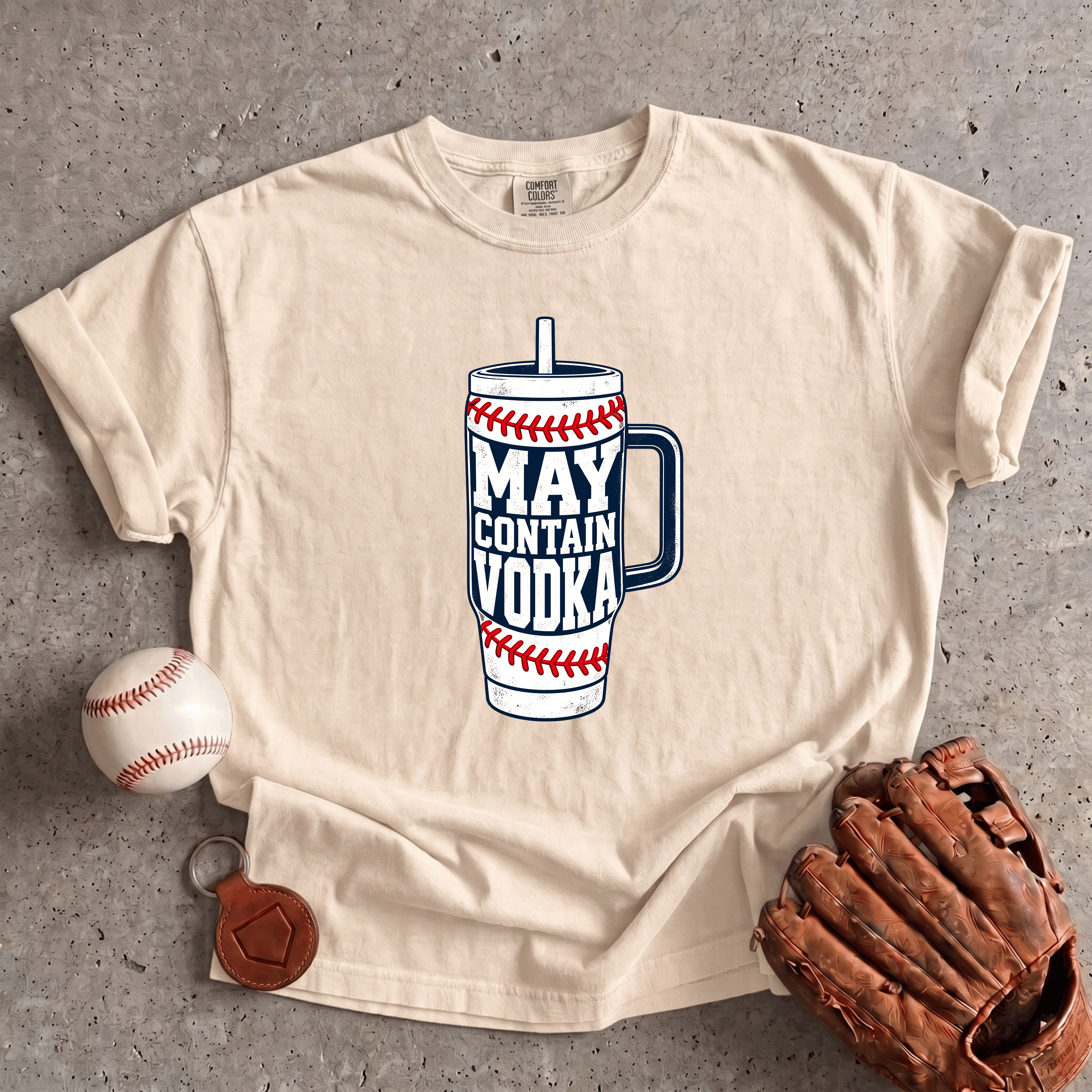 Collection of May Contain Vodka T-Shirt in a gallery layout