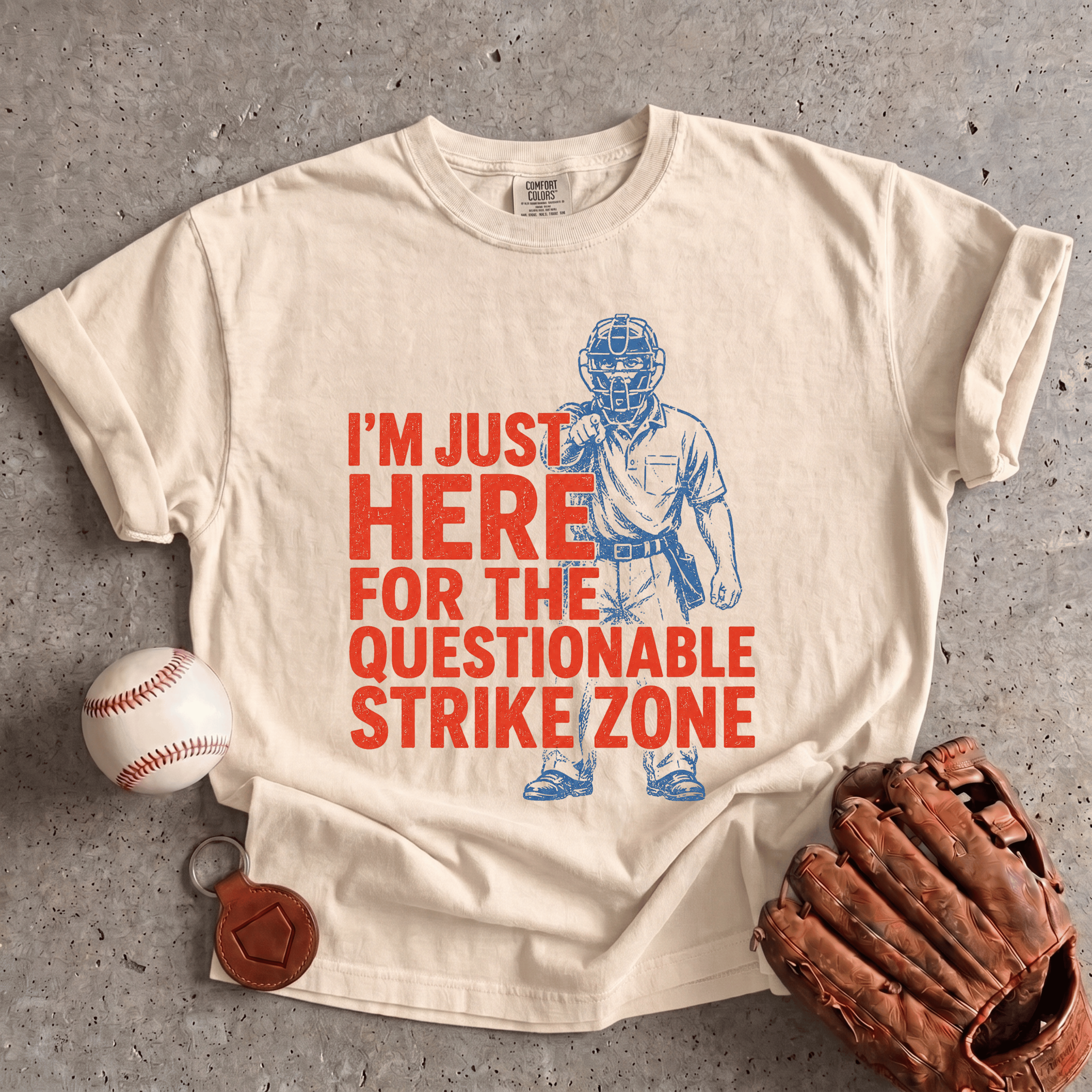 Collection of Questionable Strike Zone T-Shirt in a gallery layout