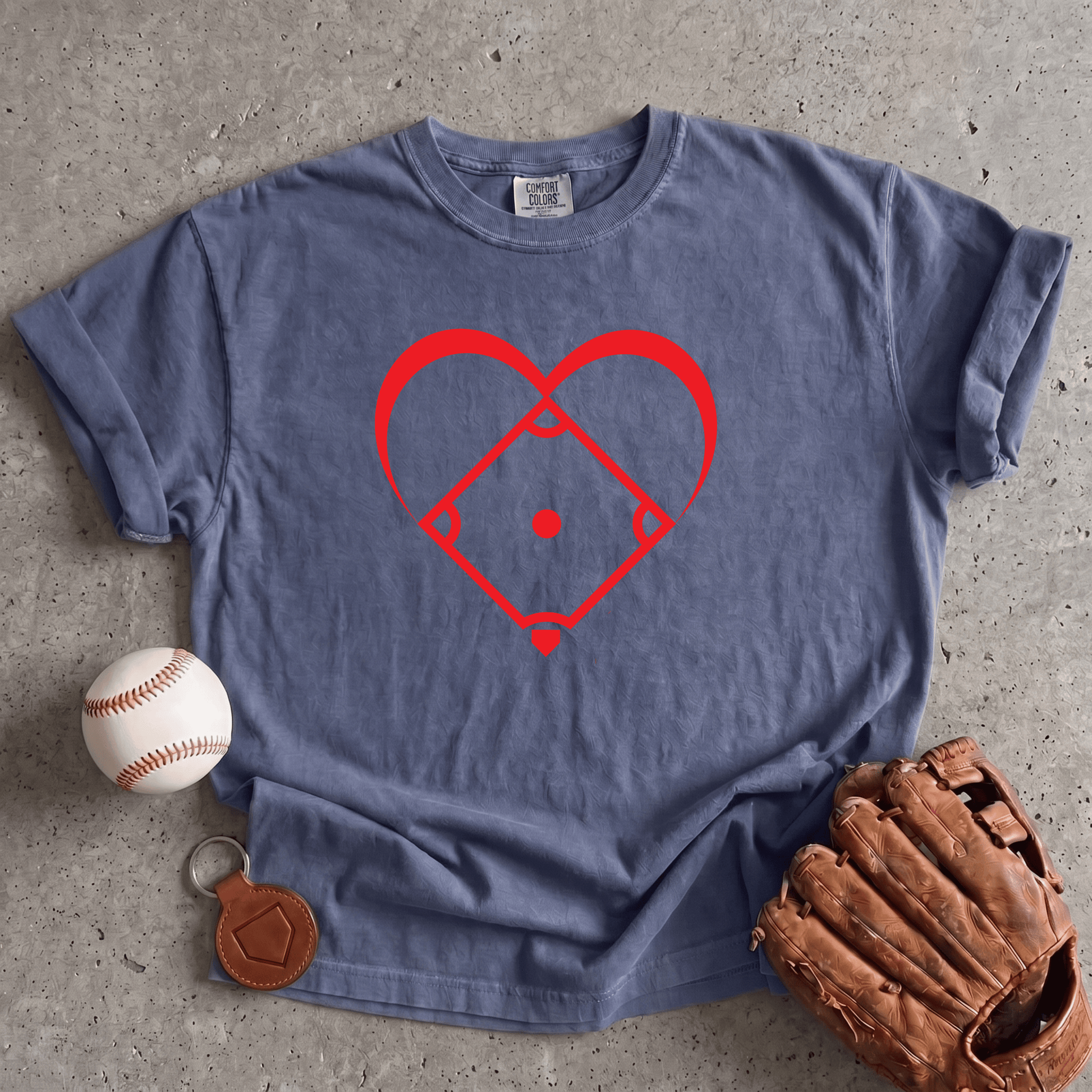 I Love Baseball T-Shirt