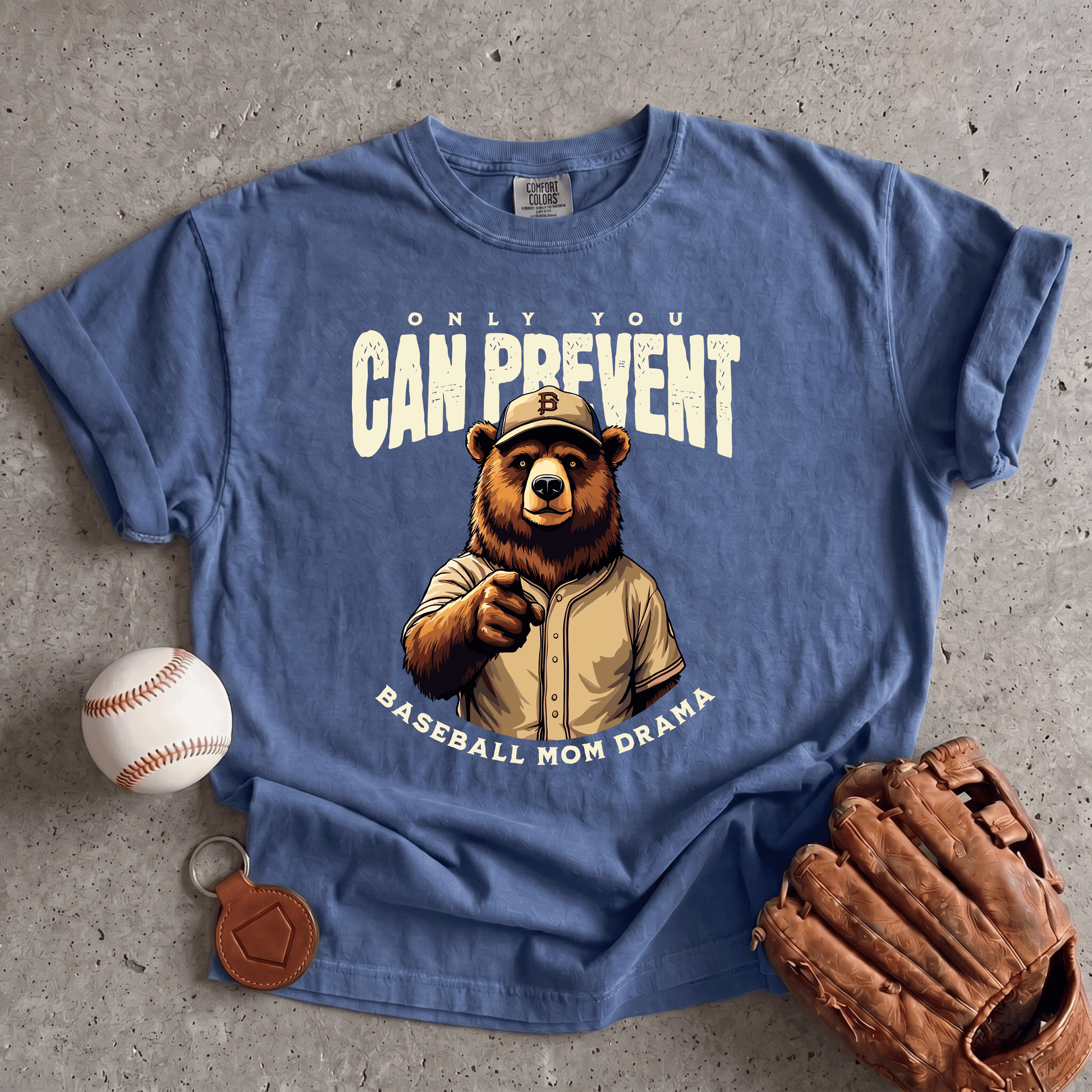 Baseball Mom Drama T-Shirt