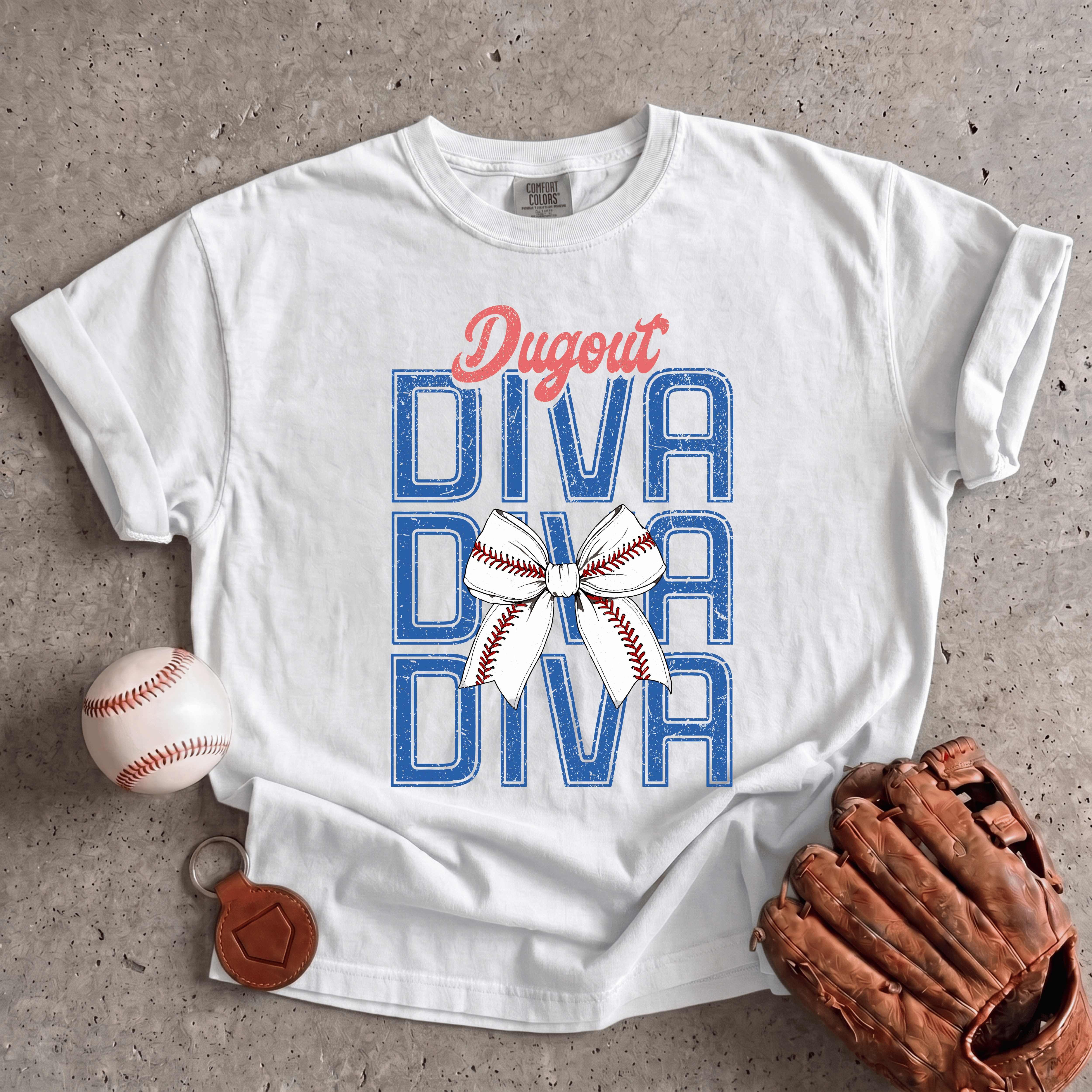 Collection of Dugout Diva T-Shirt in a gallery layout