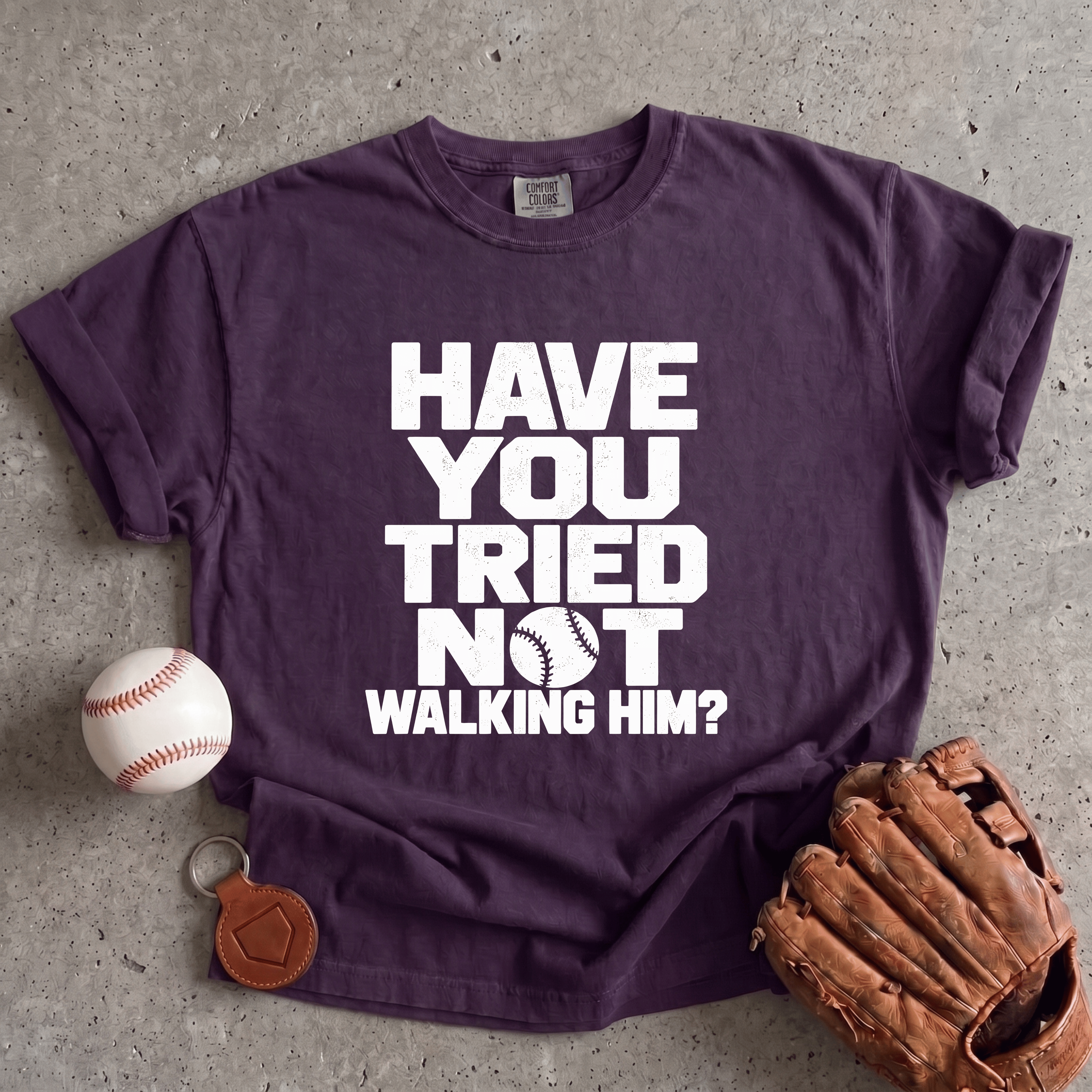 Collection of Tried Not Walking Him T-Shirt in a gallery layout