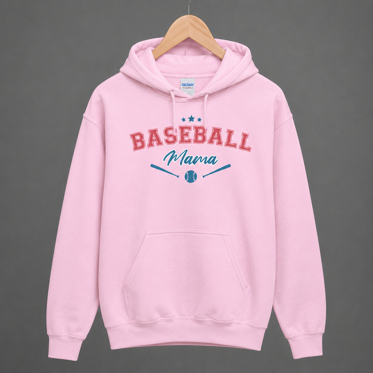 Collection of Baseball Mama Hoodie in a gallery layout