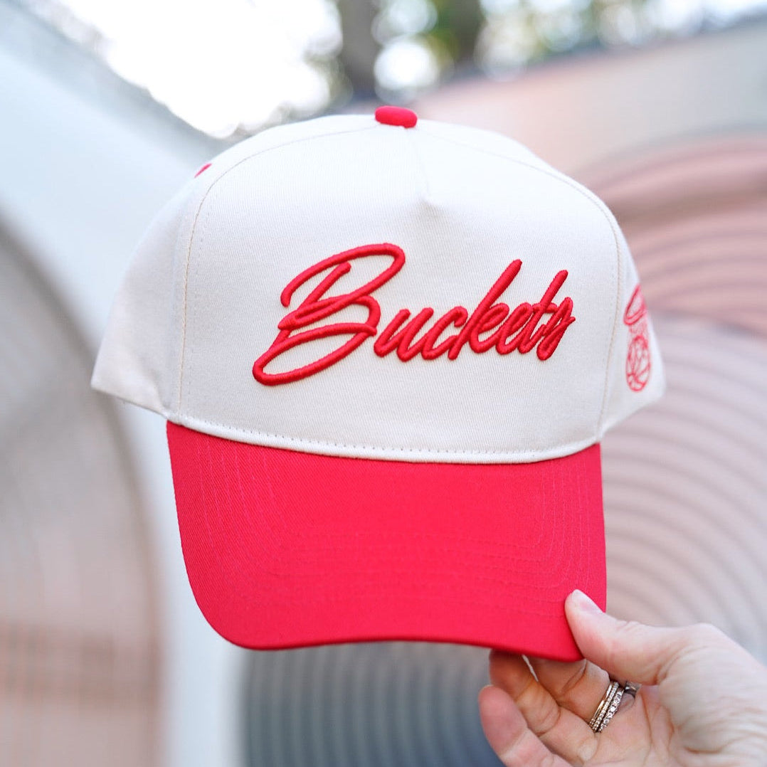 Collection of Buckets Hat | Vintage Basketball Trucker Snapback in a gallery layout