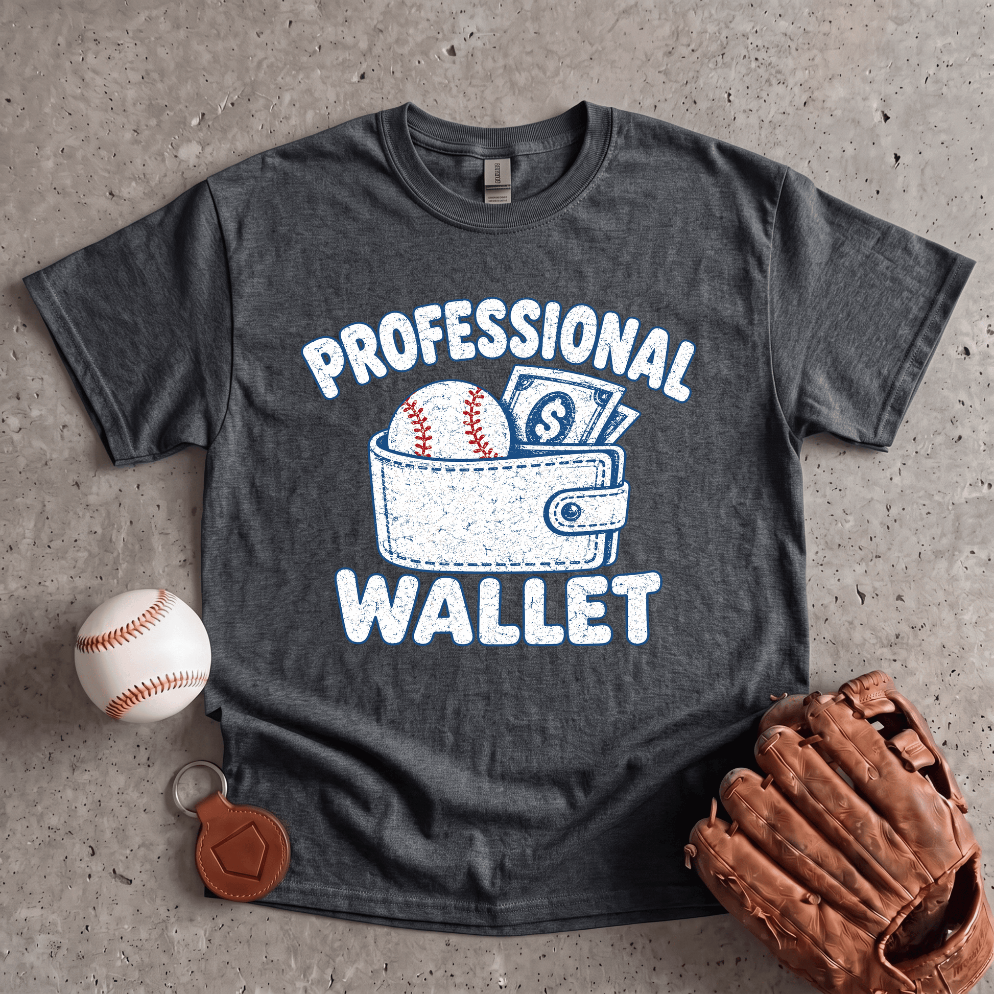 Professional Wallet Baseball Parent T-Shirt
