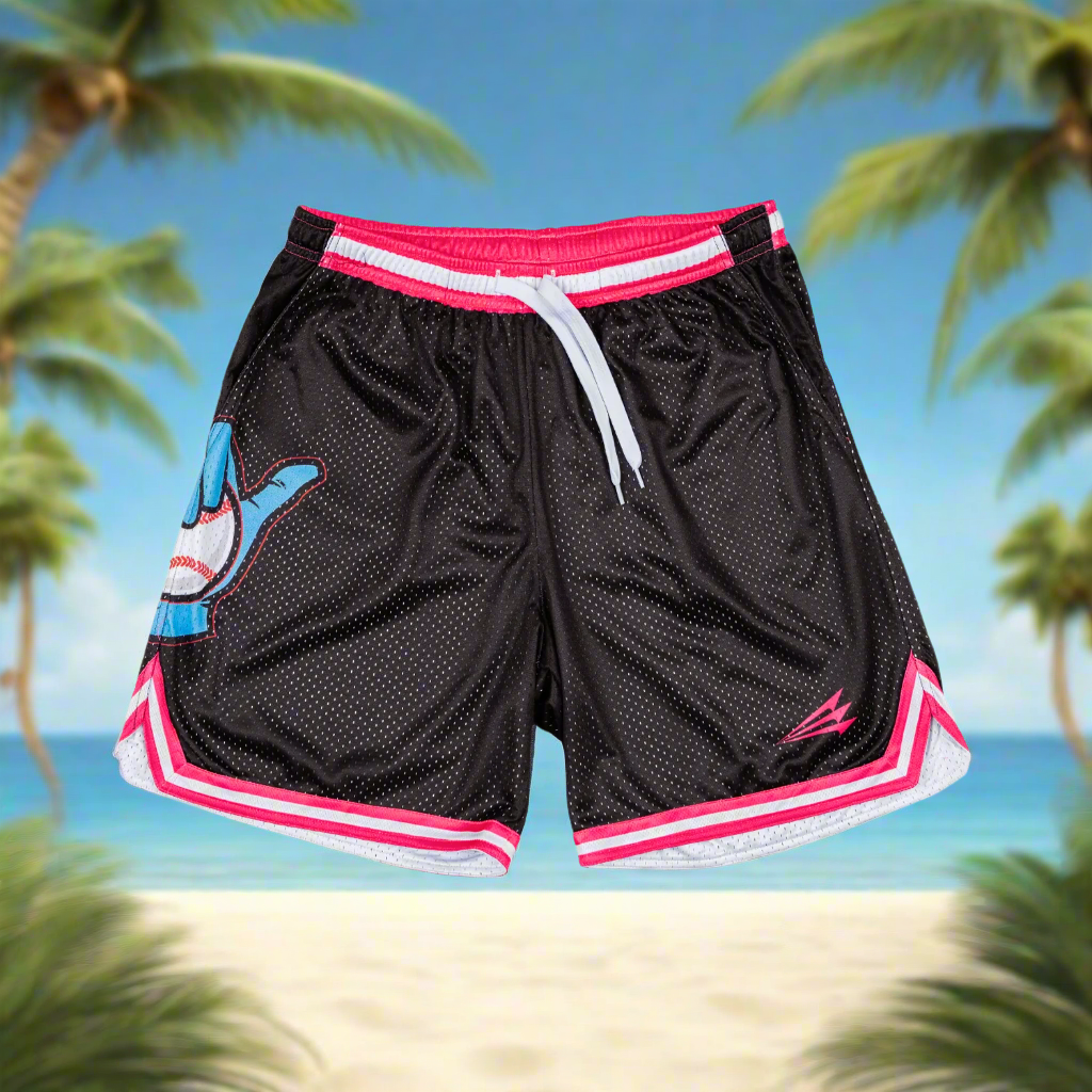Collection of Dudes Mesh Lifestyle Baseball Shorts in a gallery layout