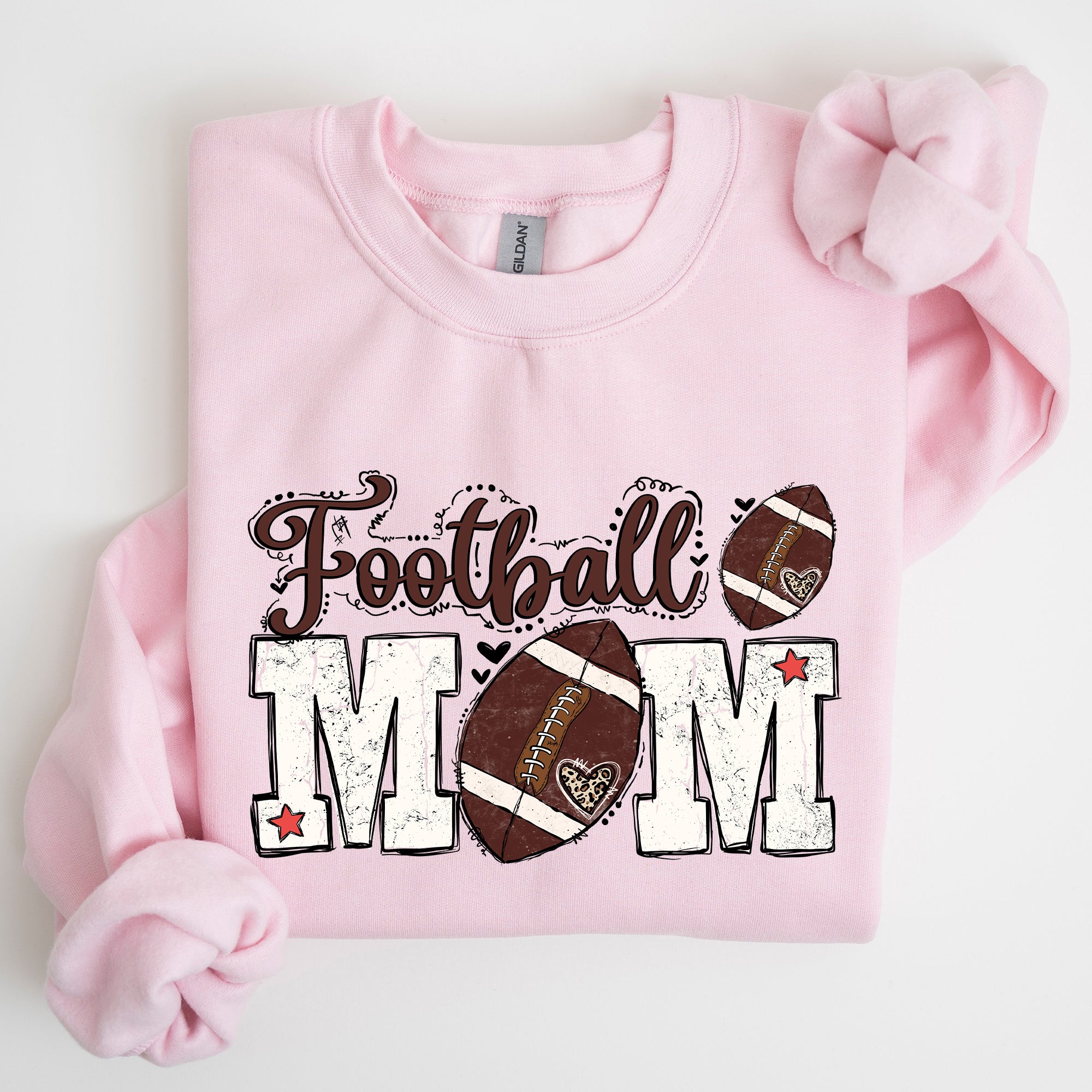 Collection of Football Mom Sweatshirt in a gallery layout