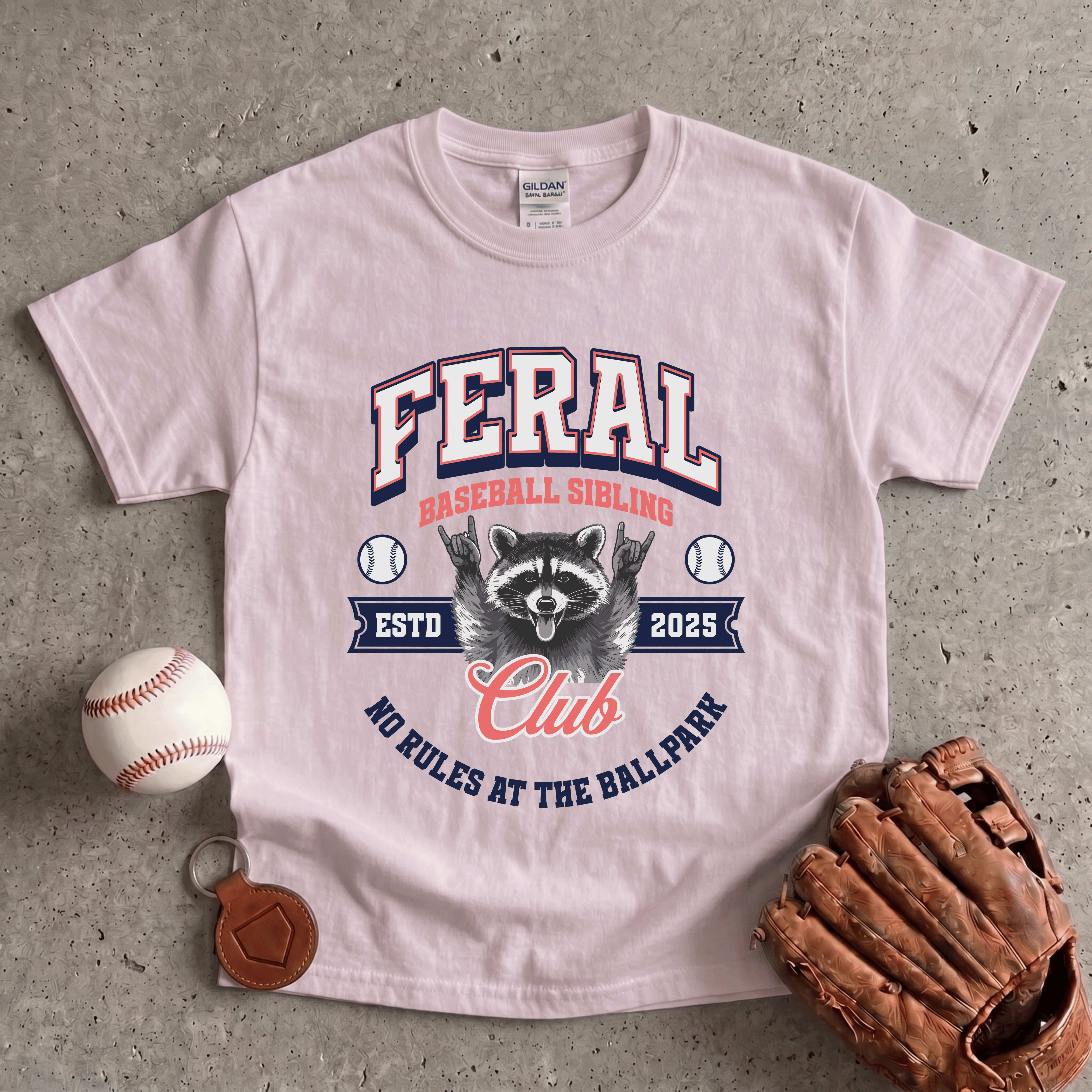 Collection of Feral Baseball Sibling in a gallery layout