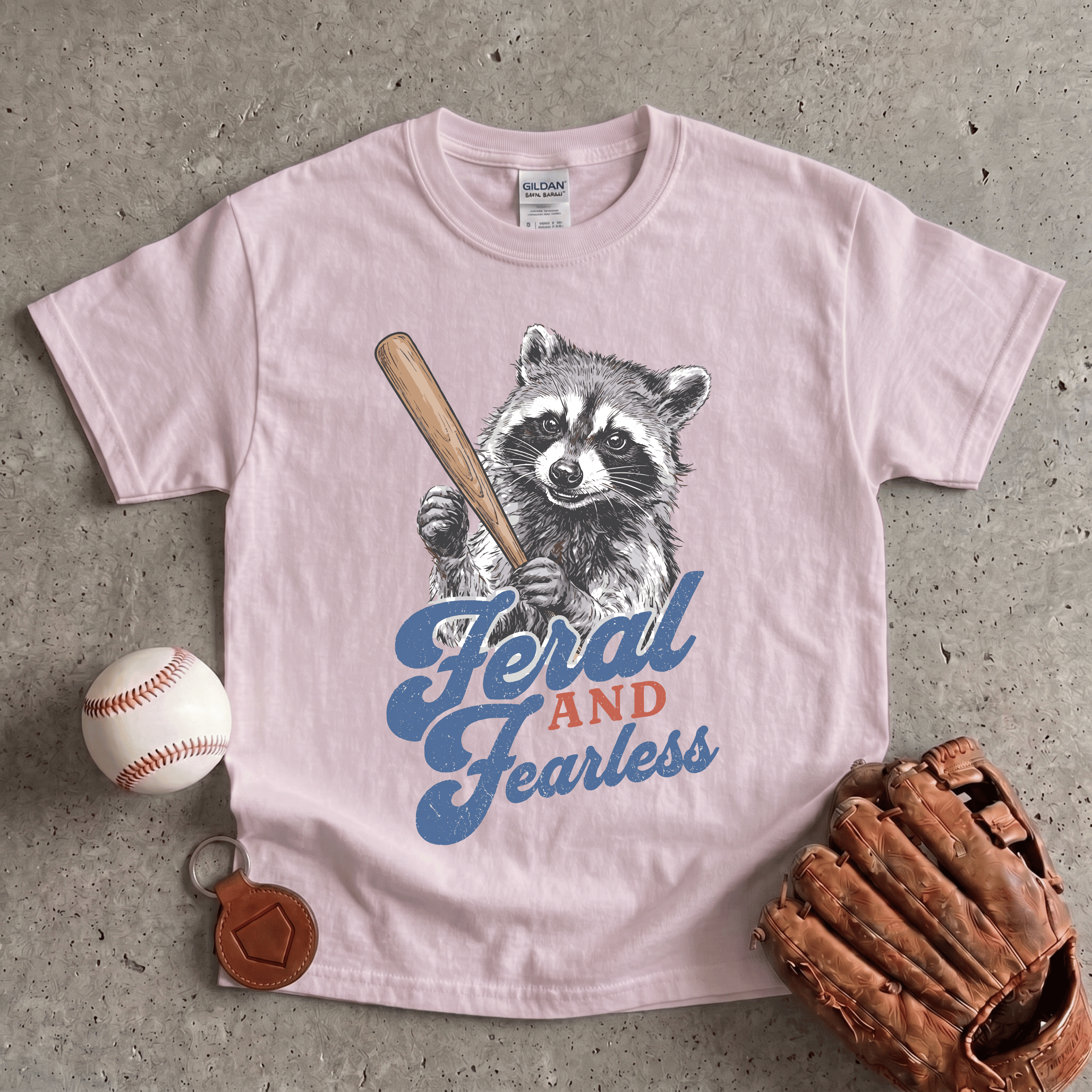 Collection of Feral and Fearless Sibling T-Shirt in a gallery layout