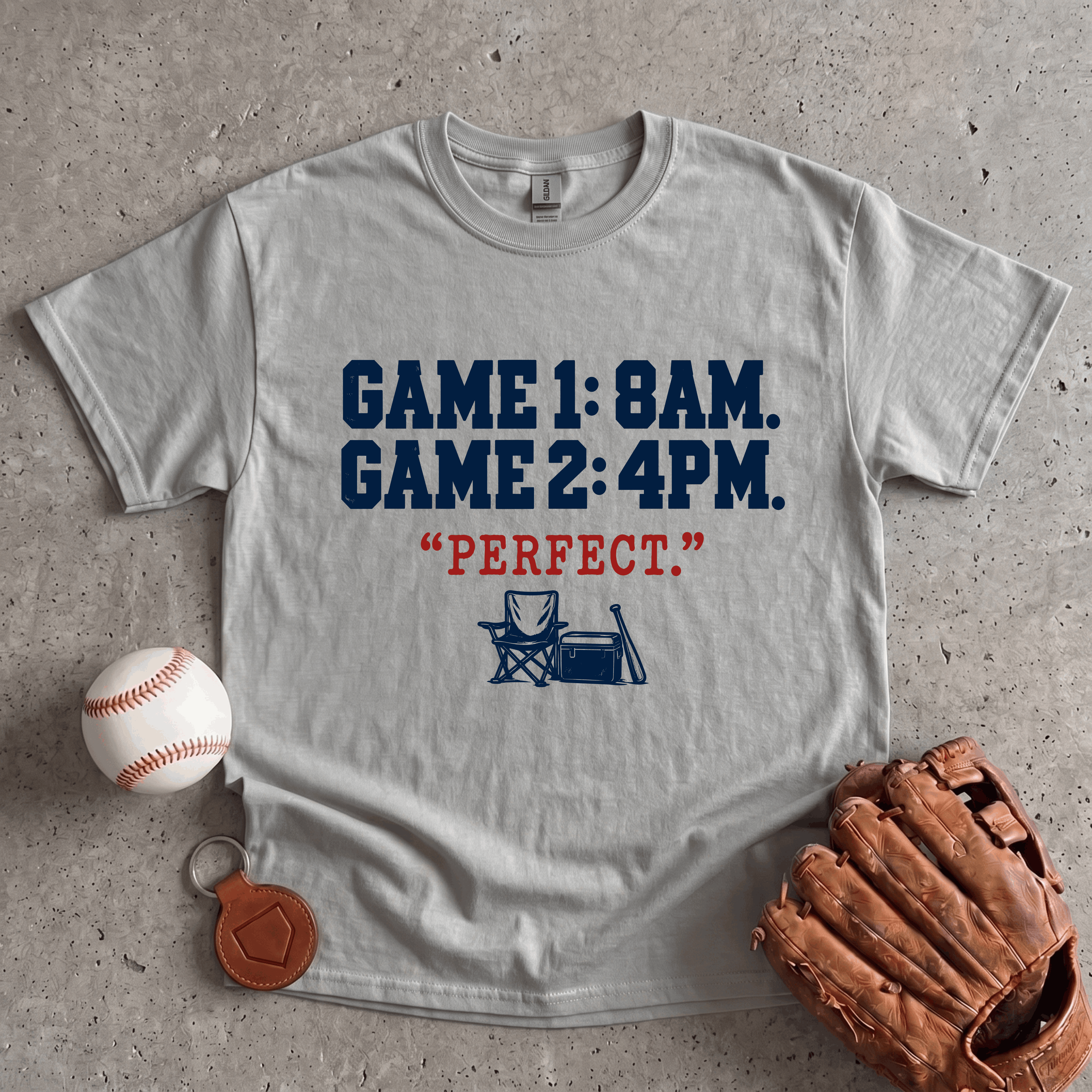 Collection of Tournament Schedule T-Shirt in a gallery layout