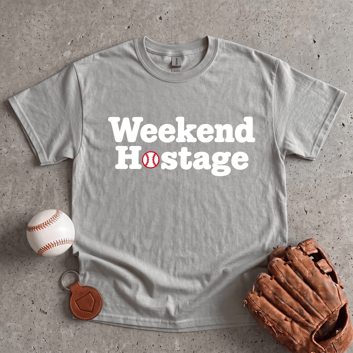 Weekend Hostage Baseball Parent T-Shirt