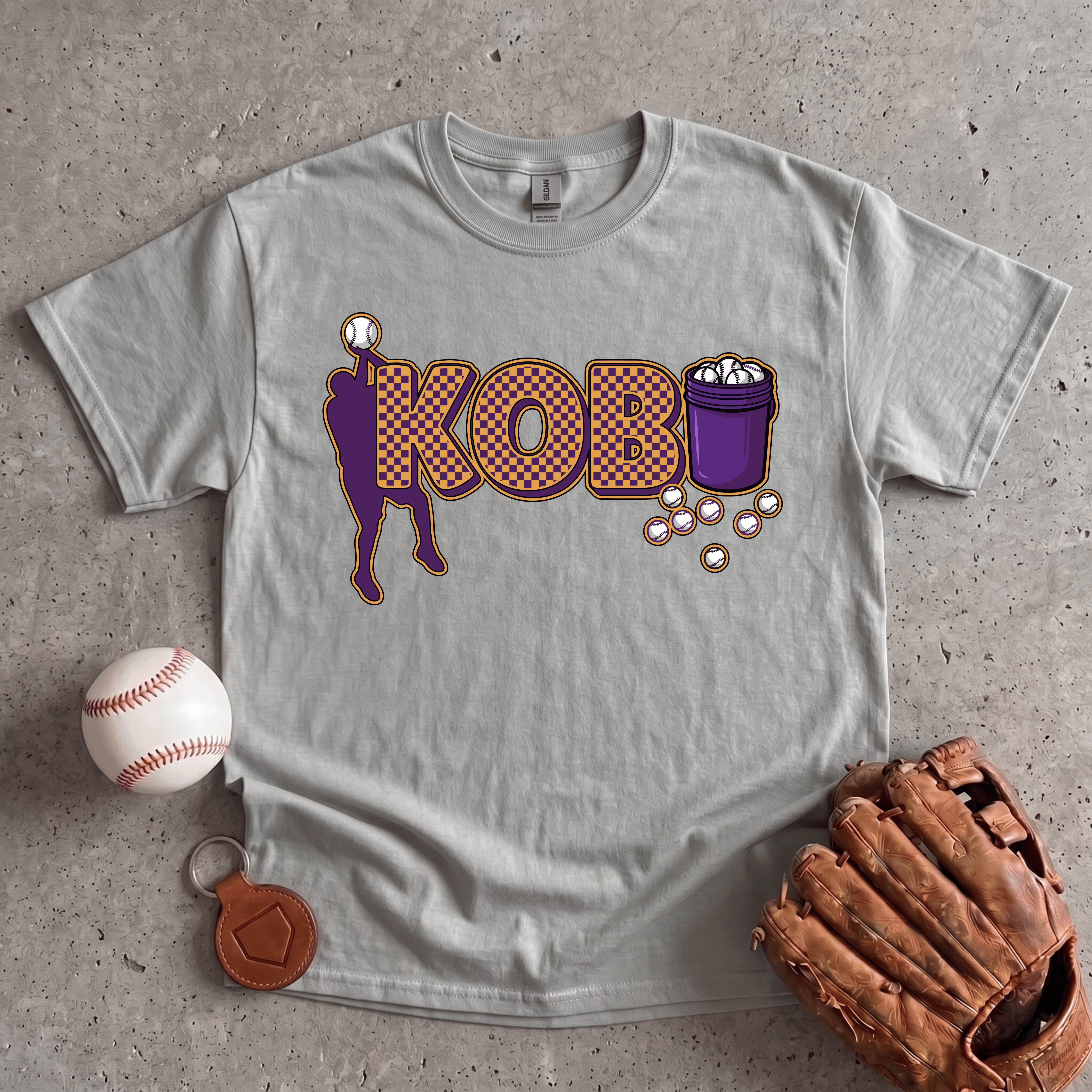 Collection of Kobe Baseball T-Shirt in a gallery layout
