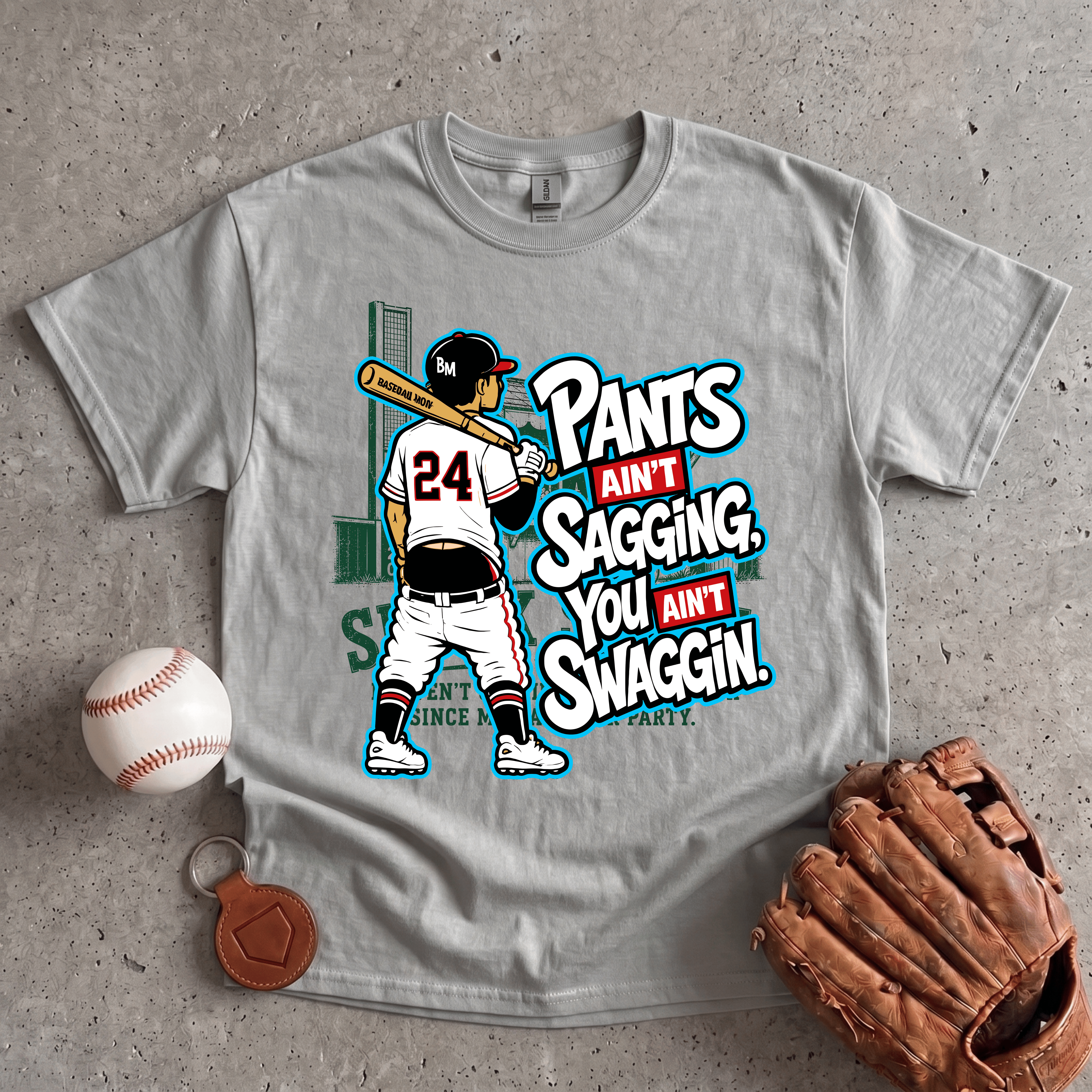 Collection of Ain’t Sagging T-Shirt in a gallery layout