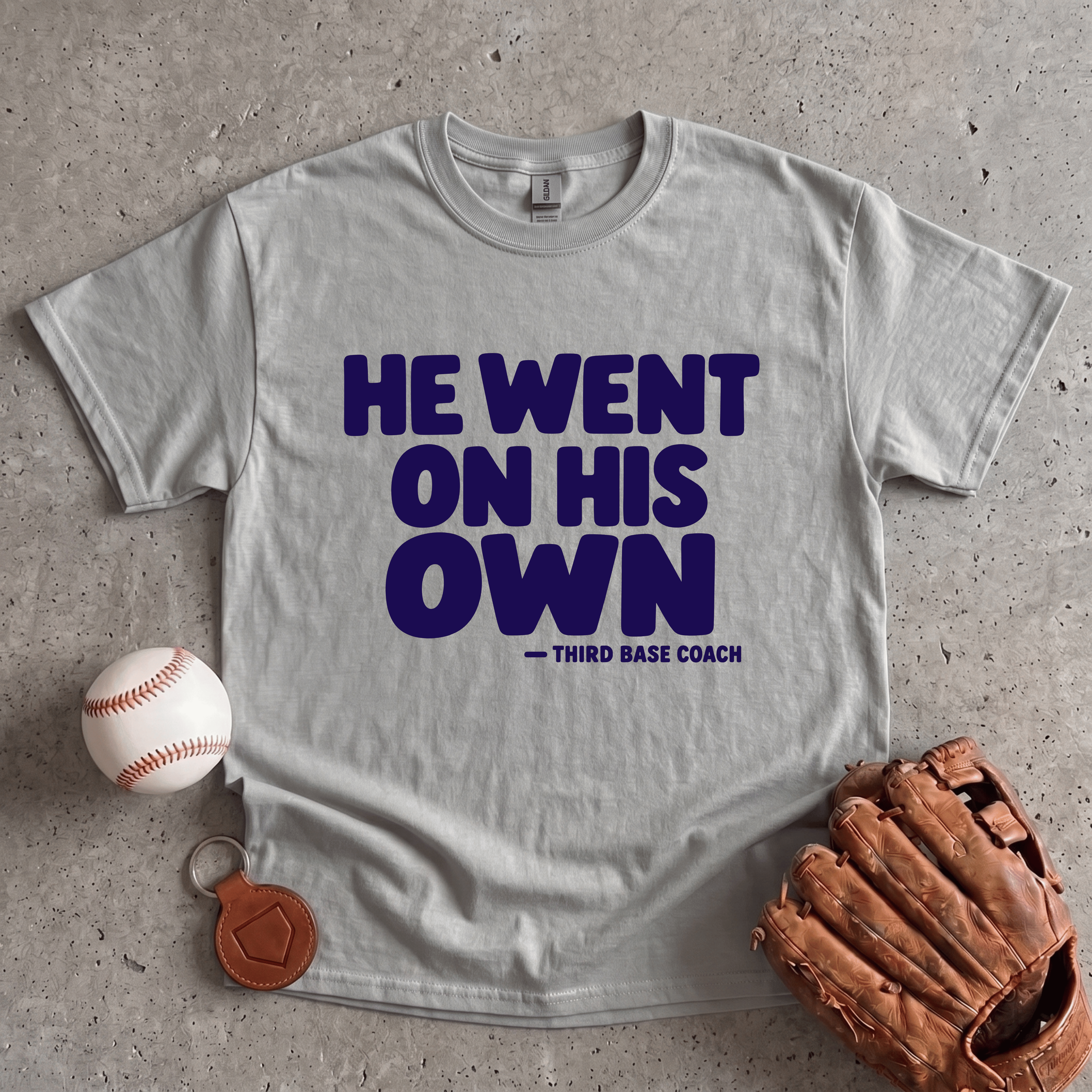 Collection of Went On His Own T-Shirt in a gallery layout