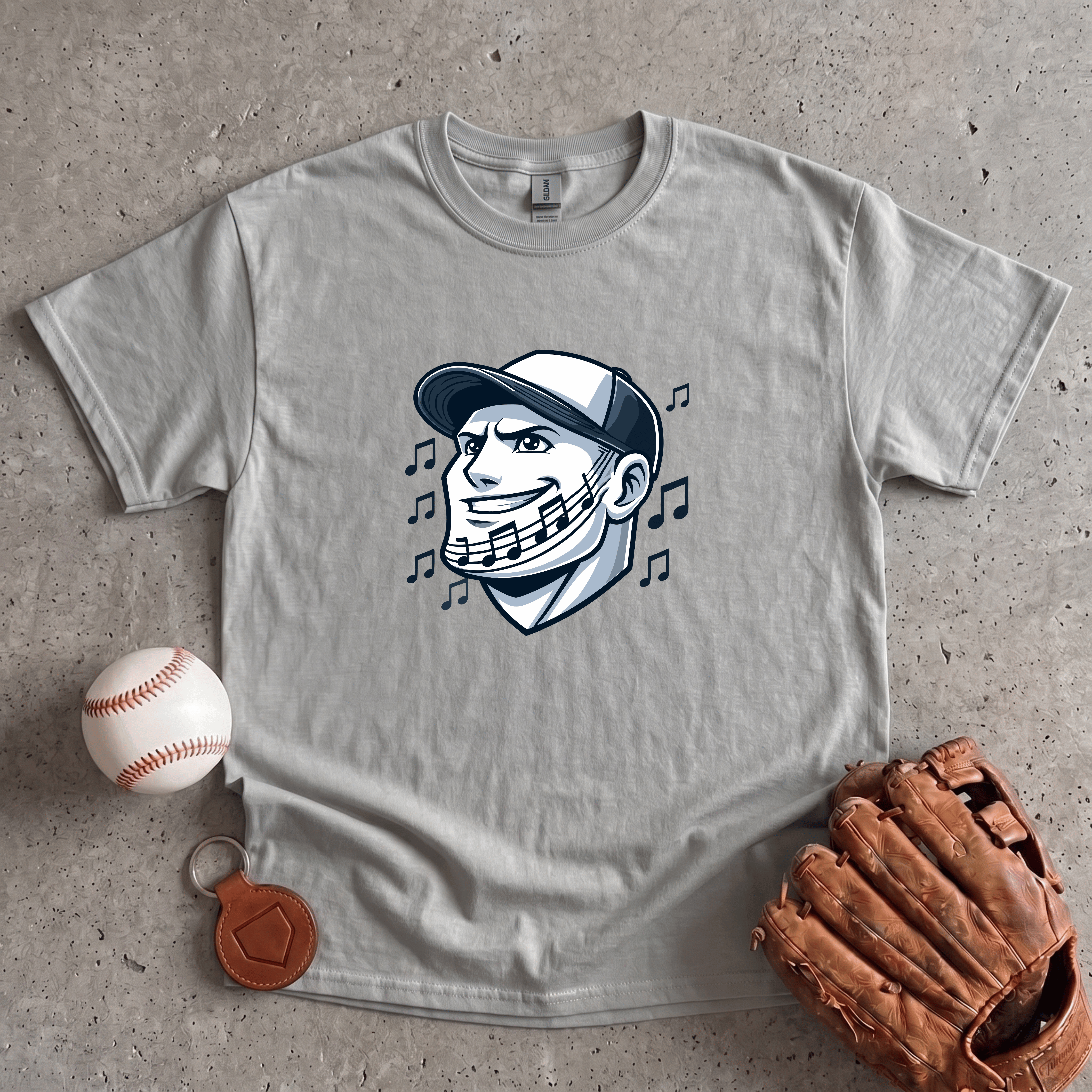 Collection of Chin Music Baseball T-Shirt in a gallery layout