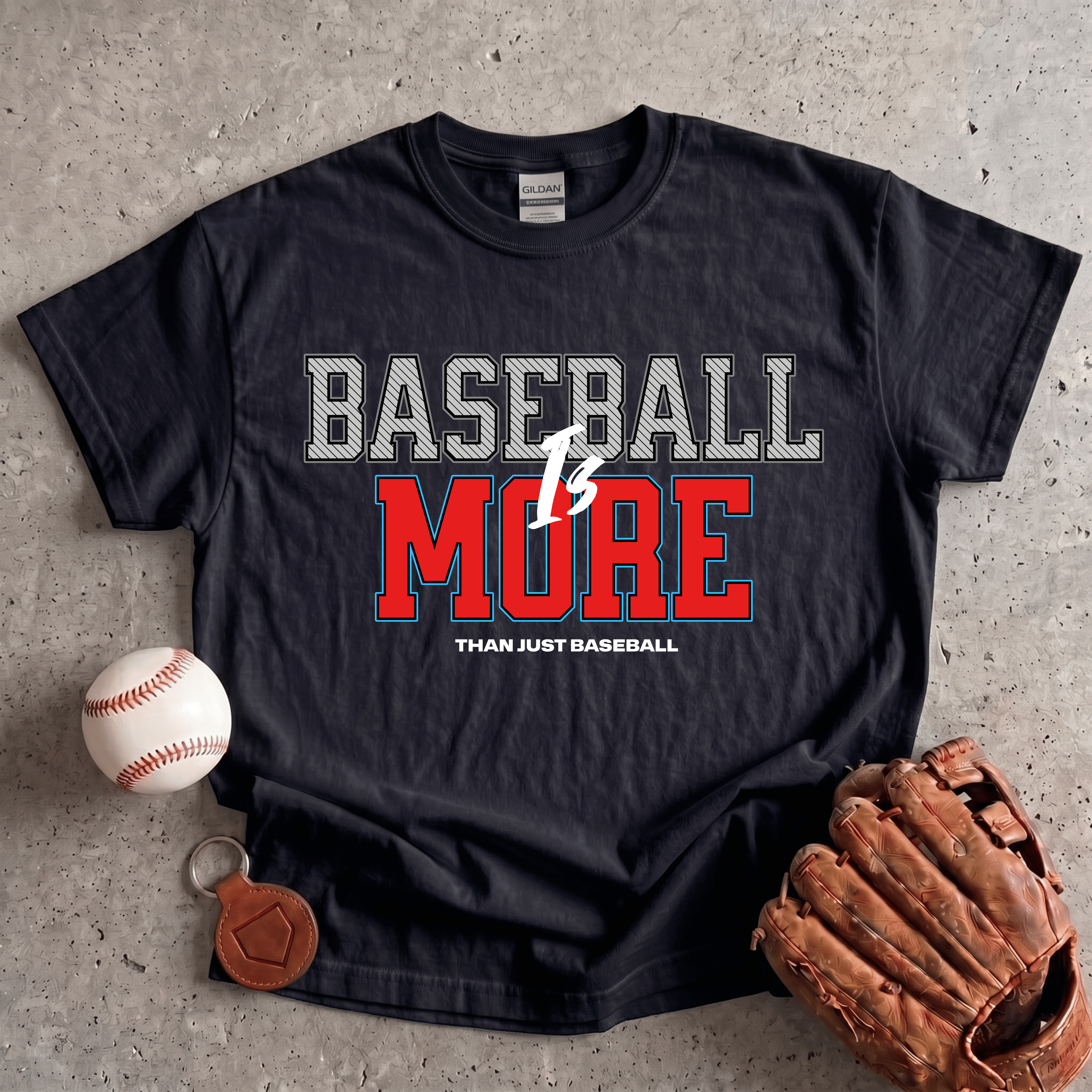 Collection of More Than Just Baseball T-Shirt in a gallery layout