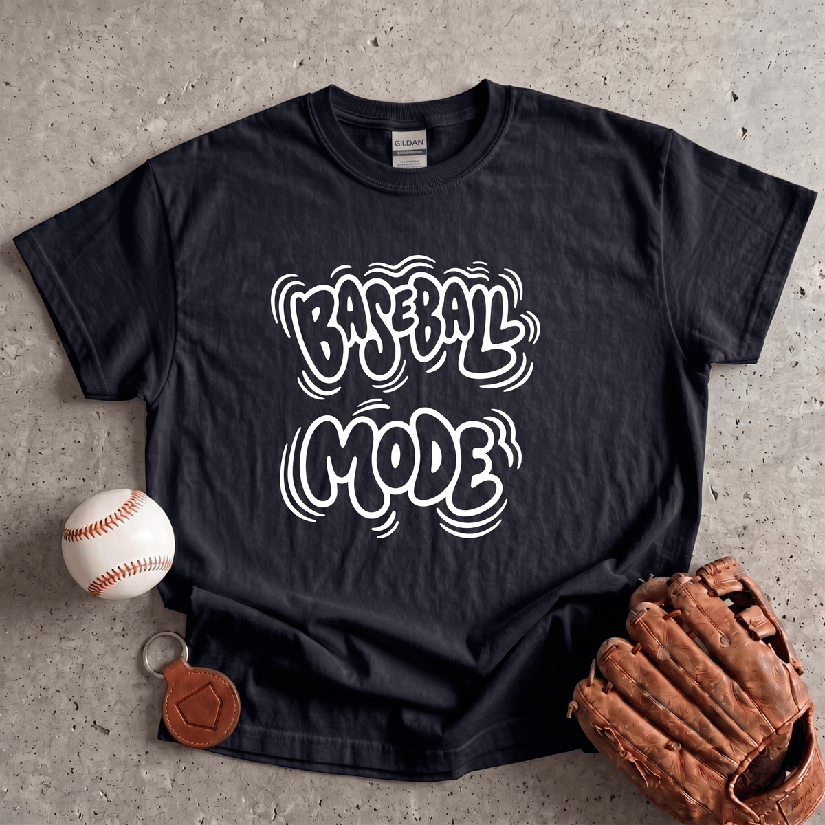 Baseball Mode Bubble T-Shirt