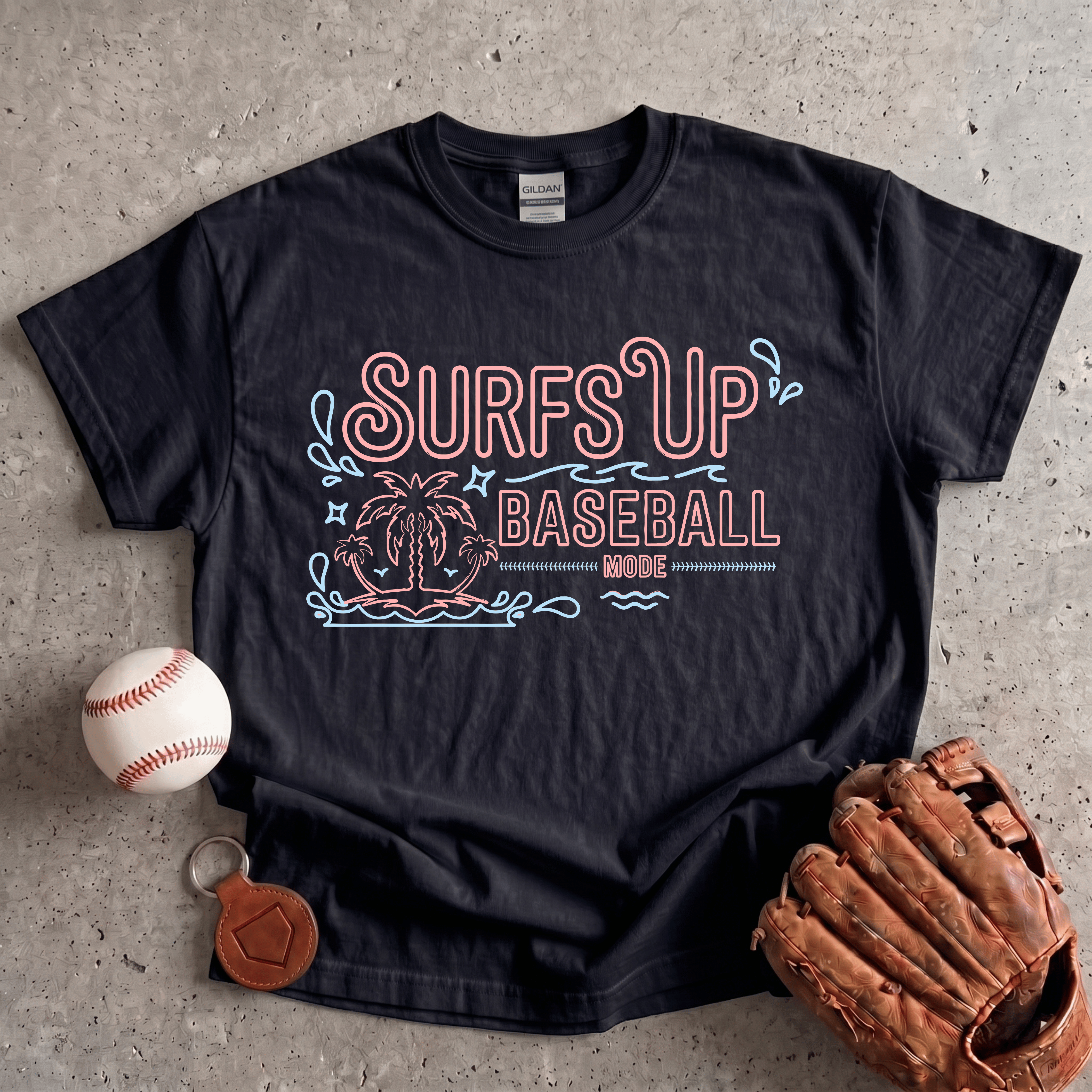 Collection of Surfs Up Baseball in a gallery layout