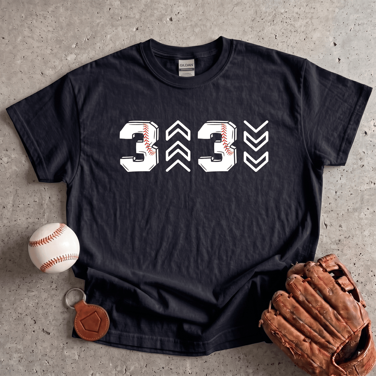Three Up Three Down T-Shirt