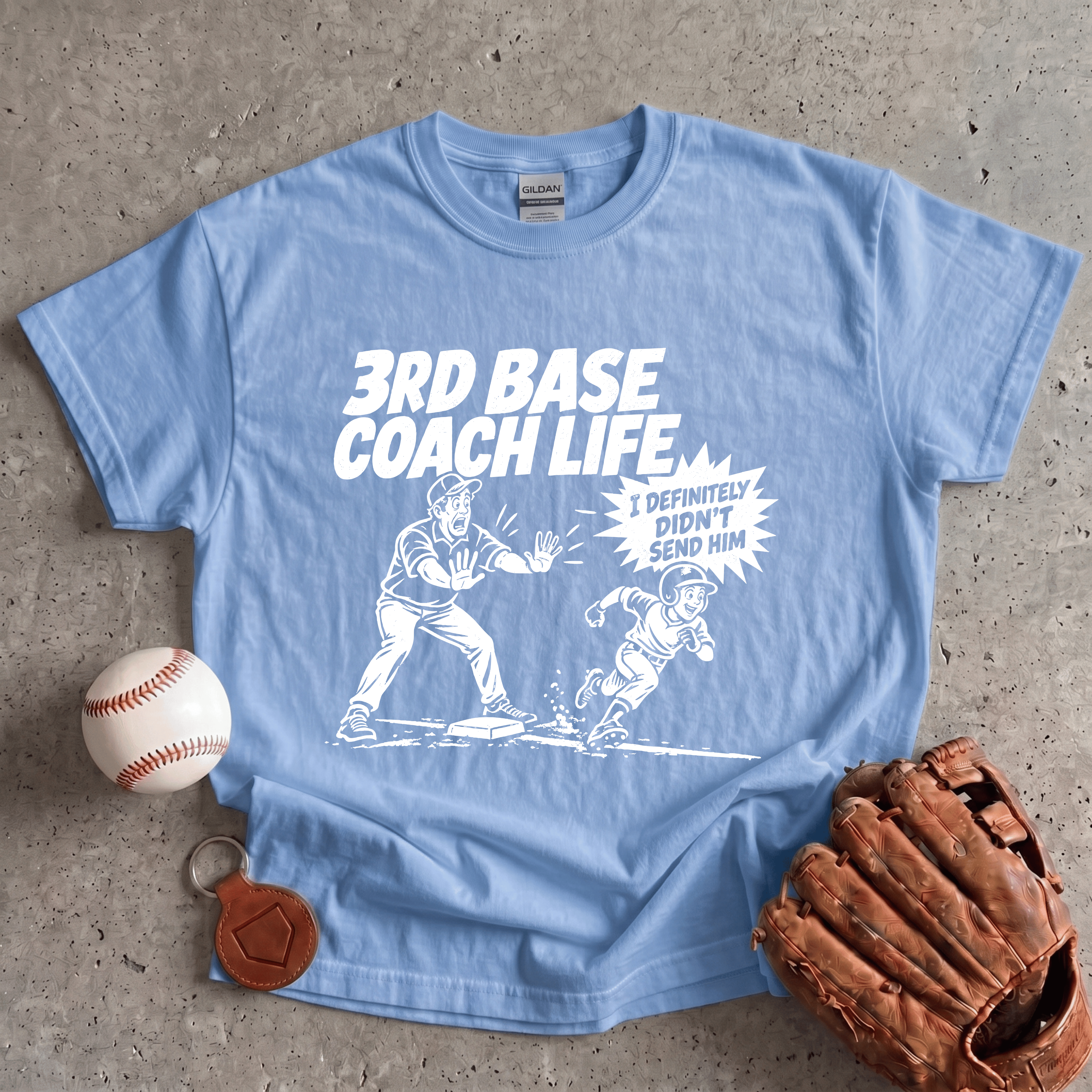 Collection of 3rd Base Coach Life T-Shirt in a gallery layout
