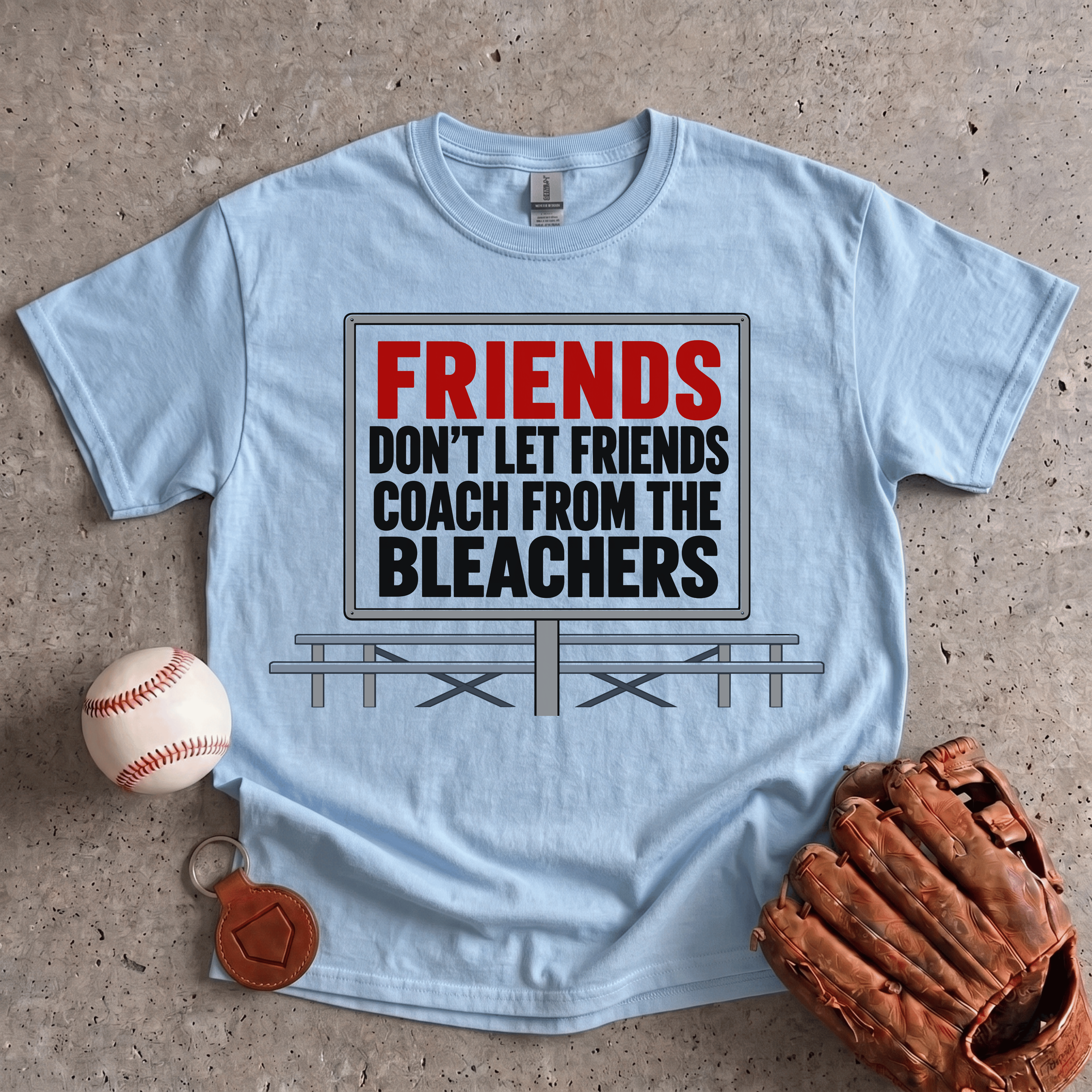 Collection of Bleacher Coach T-Shirt in a gallery layout