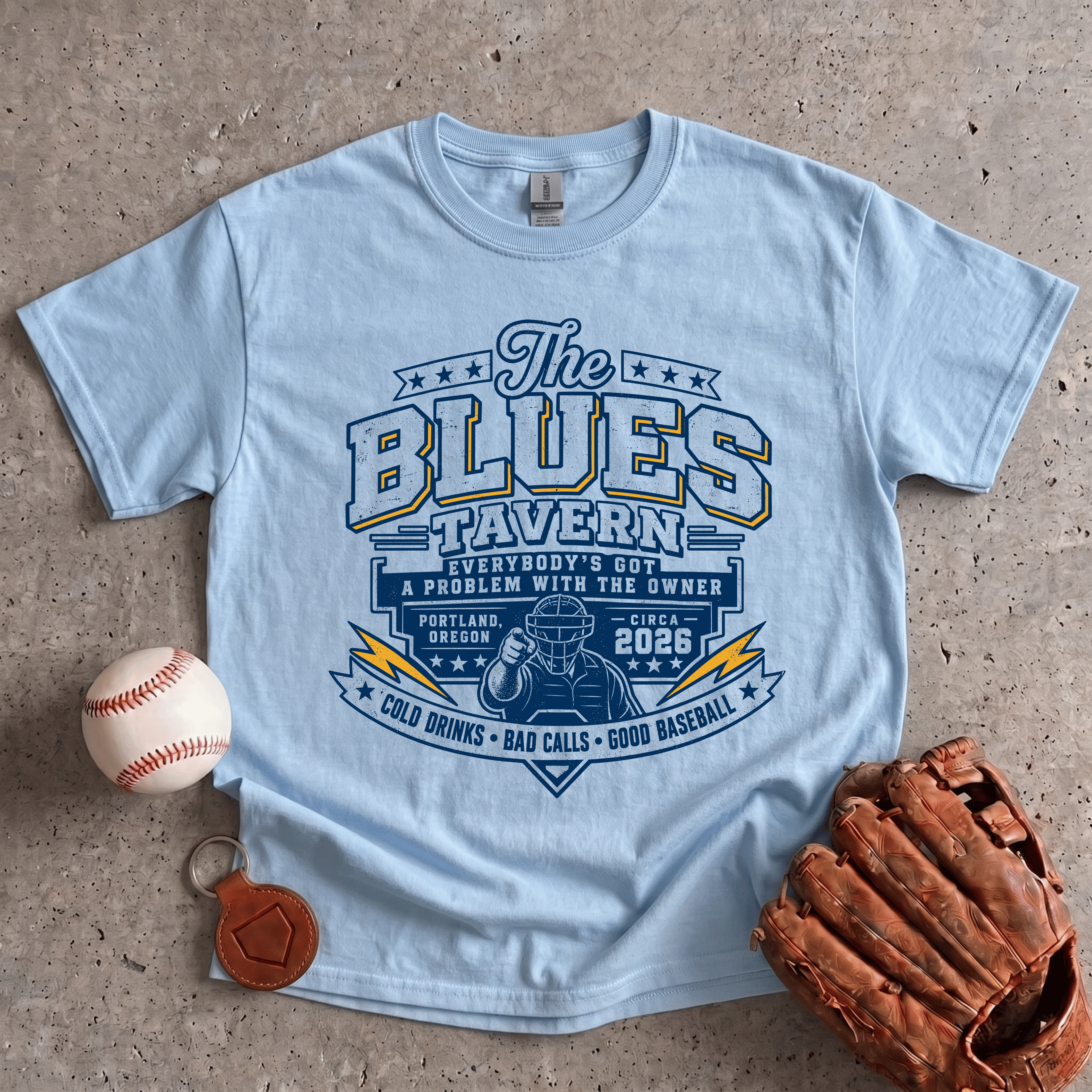 Collection of Blues Tavern T-Shirt in a gallery layout