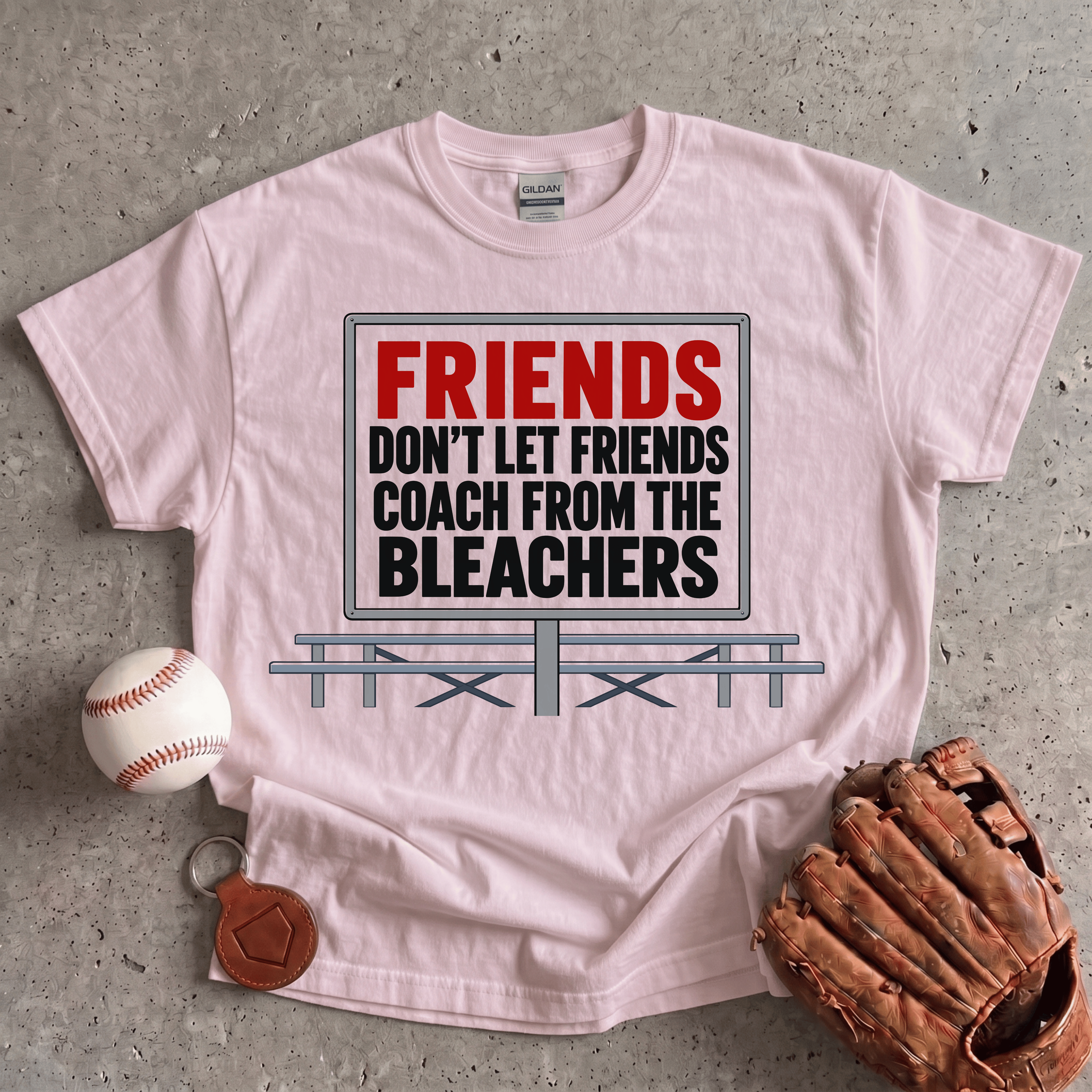 Collection of Bleacher Coach T-Shirt in a gallery layout