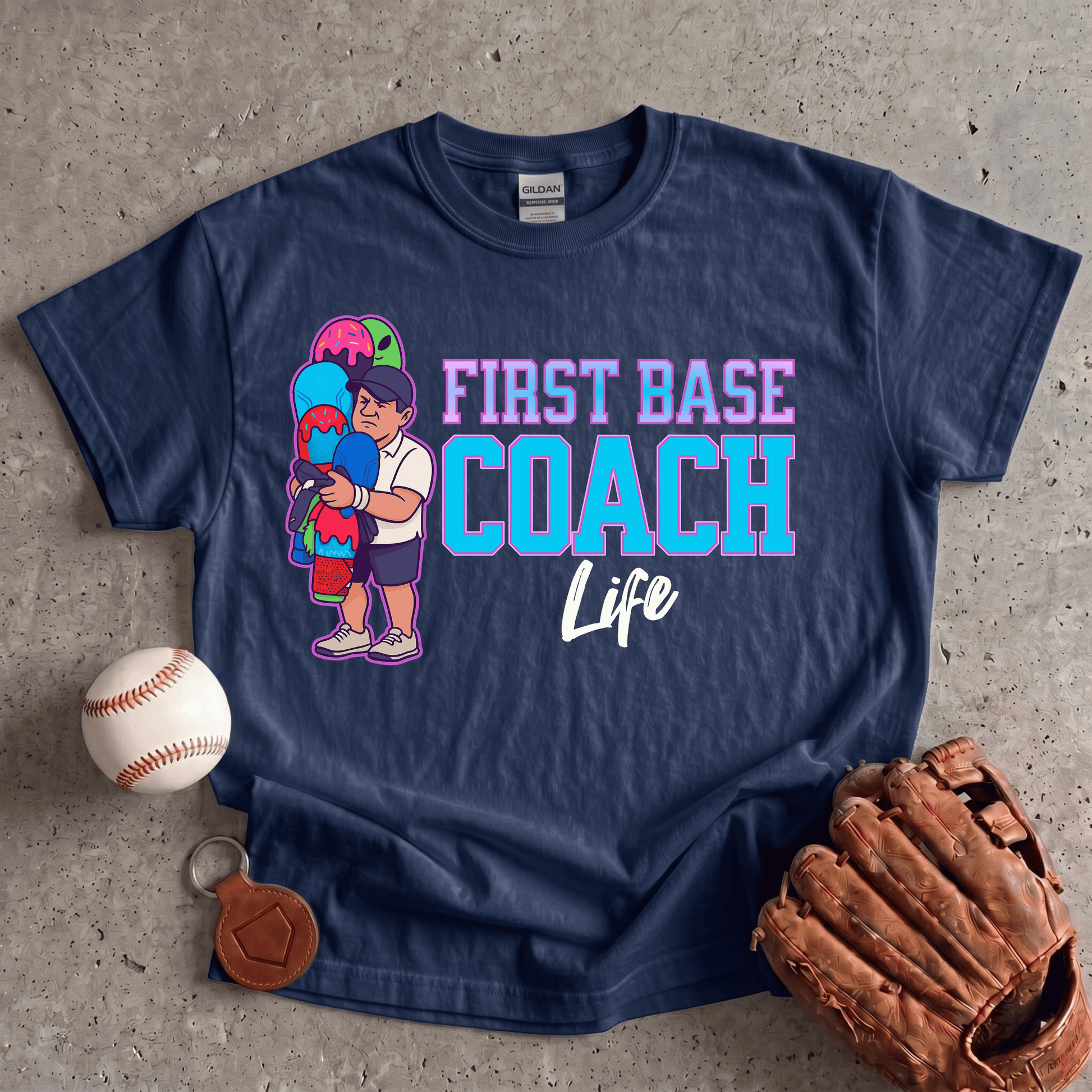 First Base Coach T-Shirt