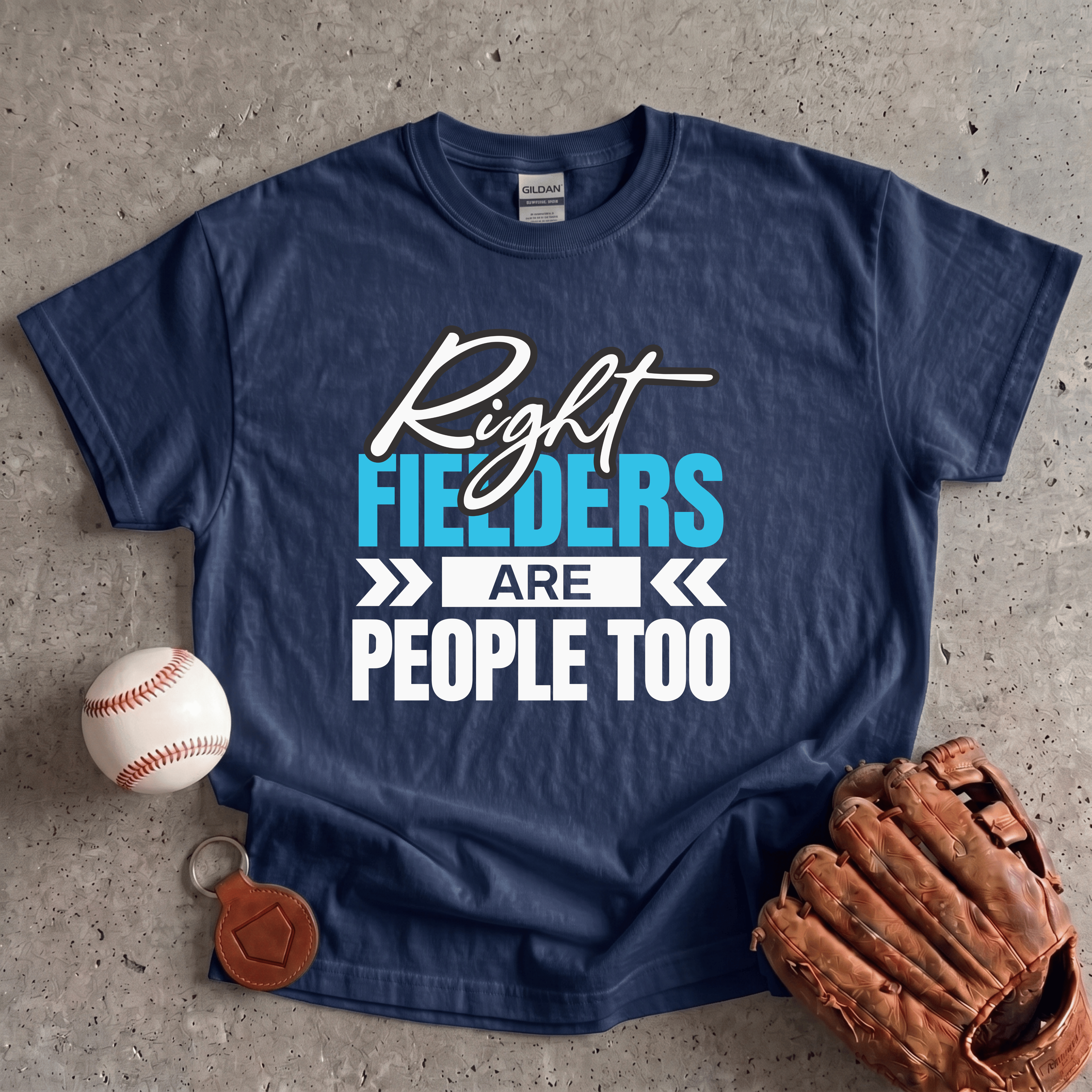 Collection of Right Fielders Are People Too T-Shirt in a gallery layout