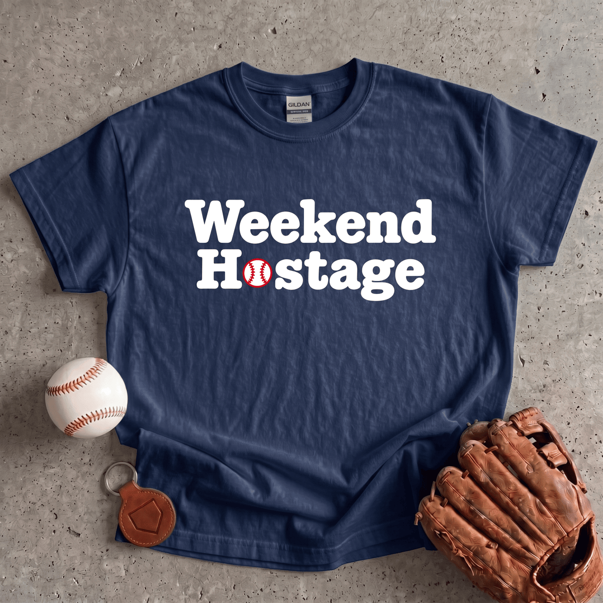 Weekend Hostage Baseball Parent T-Shirt