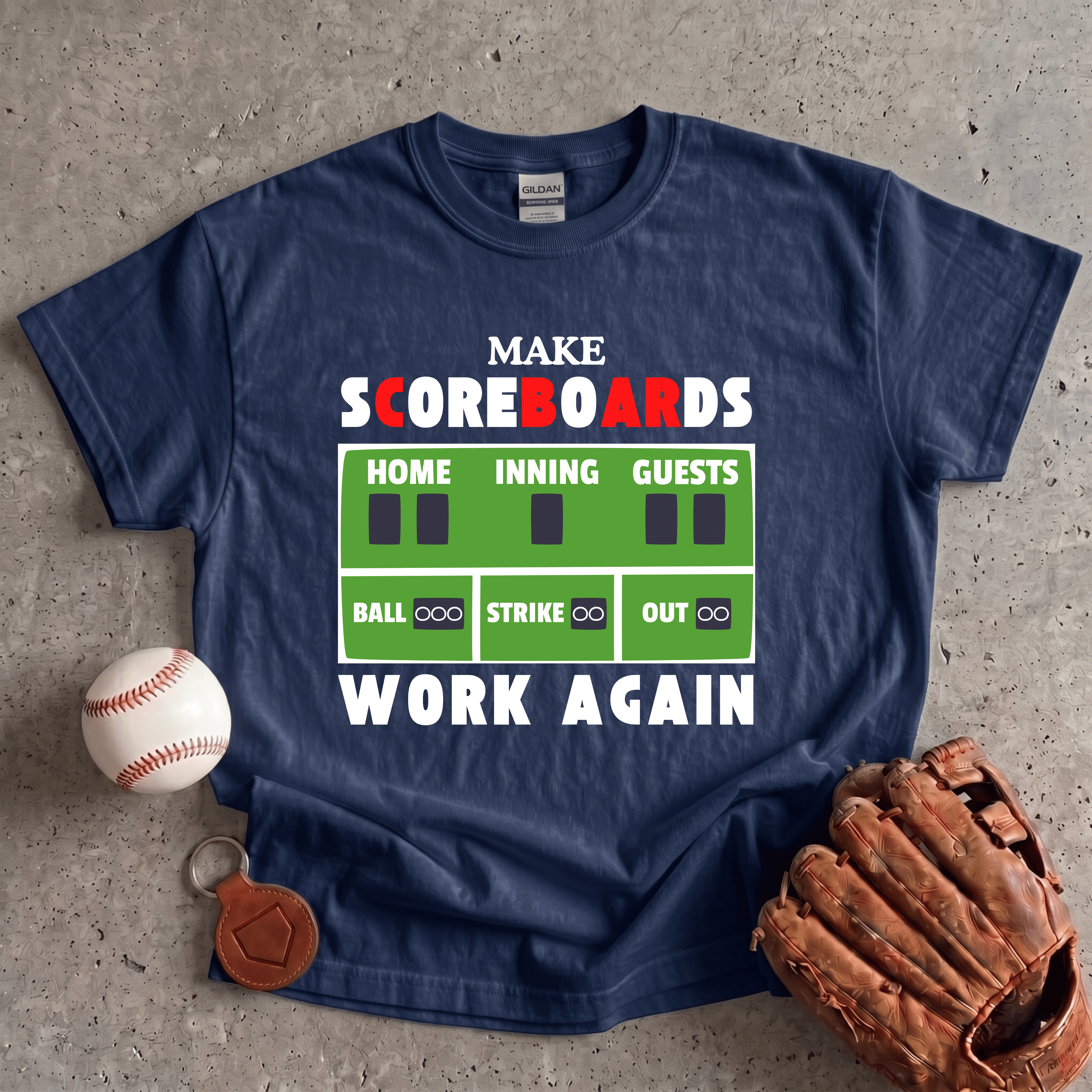 Collection of Make Scoreboards Work T-Shirt in a gallery layout
