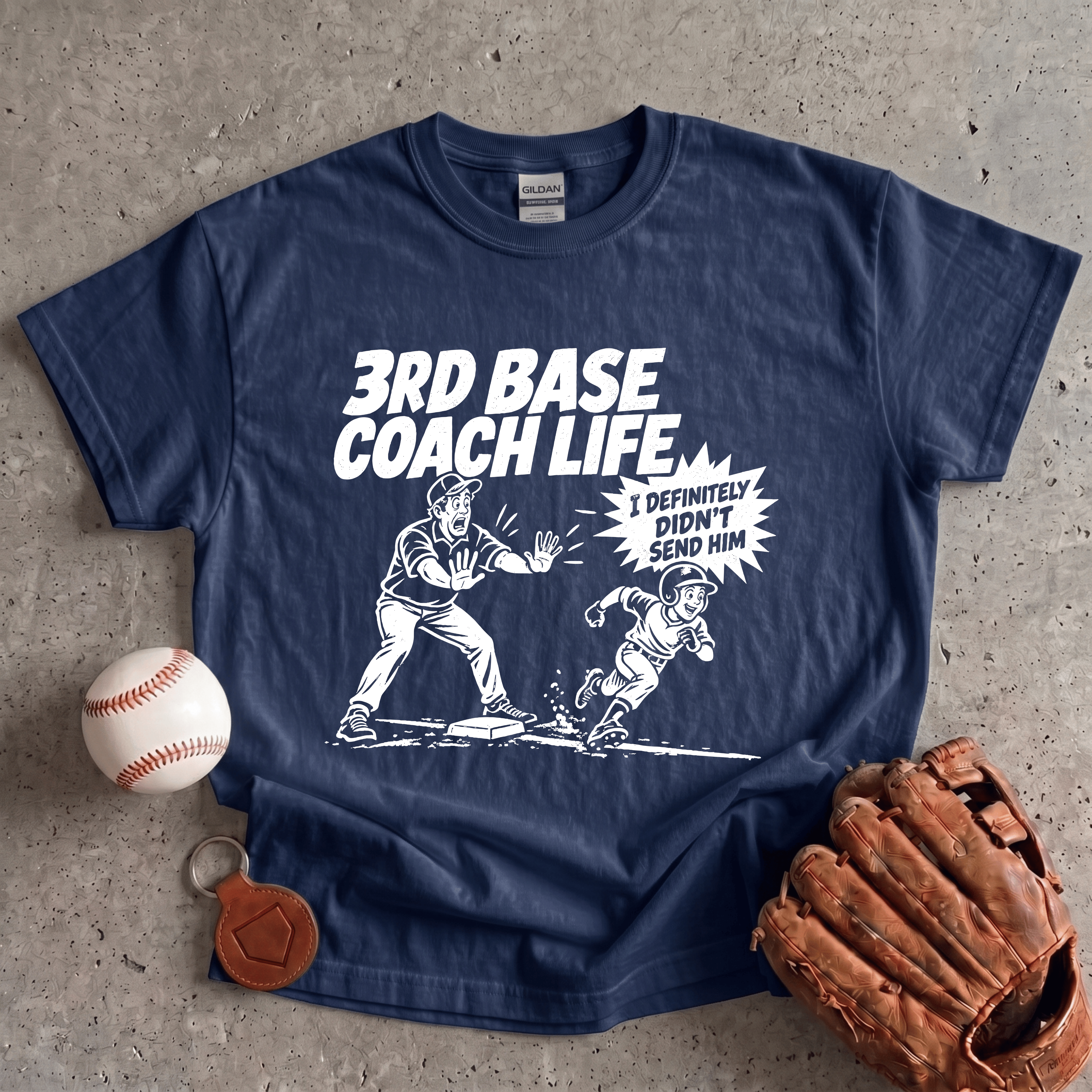 Collection of 3rd Base Coach Life T-Shirt in a gallery layout