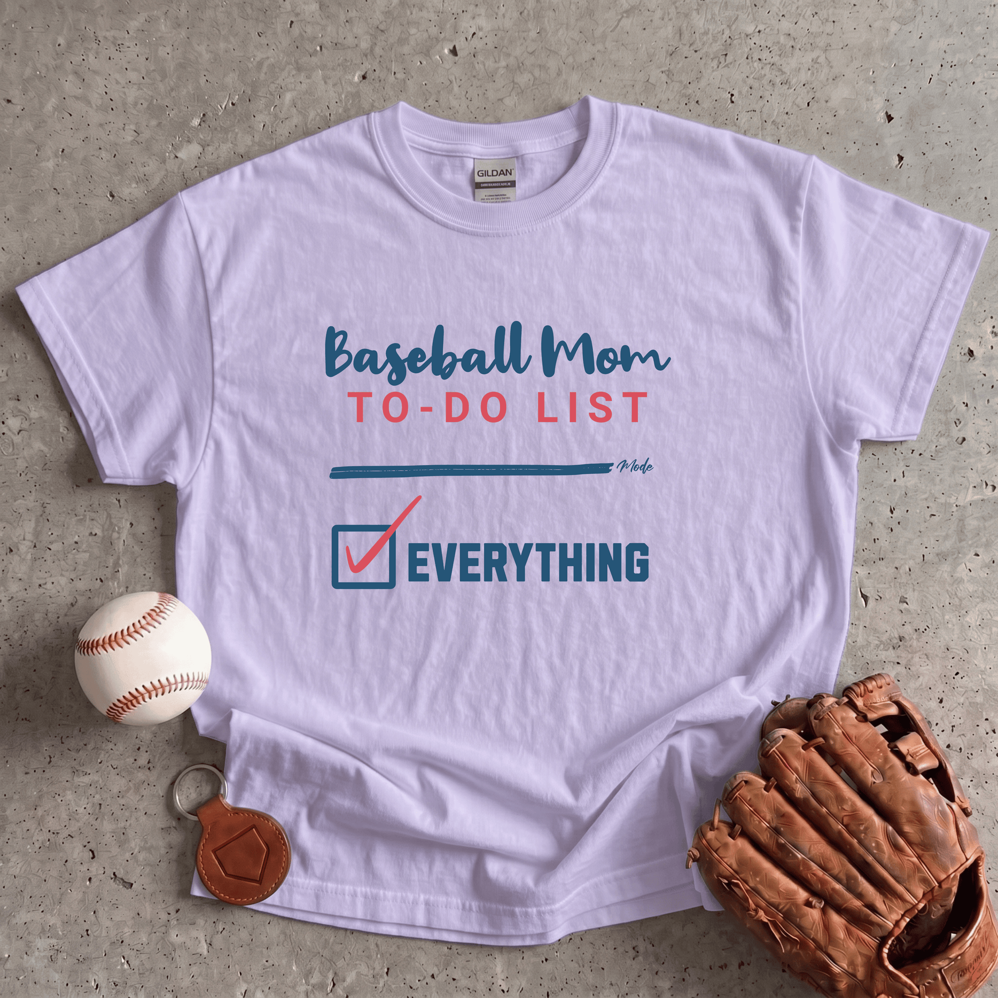 Baseball Mom To Do List T-Shirt