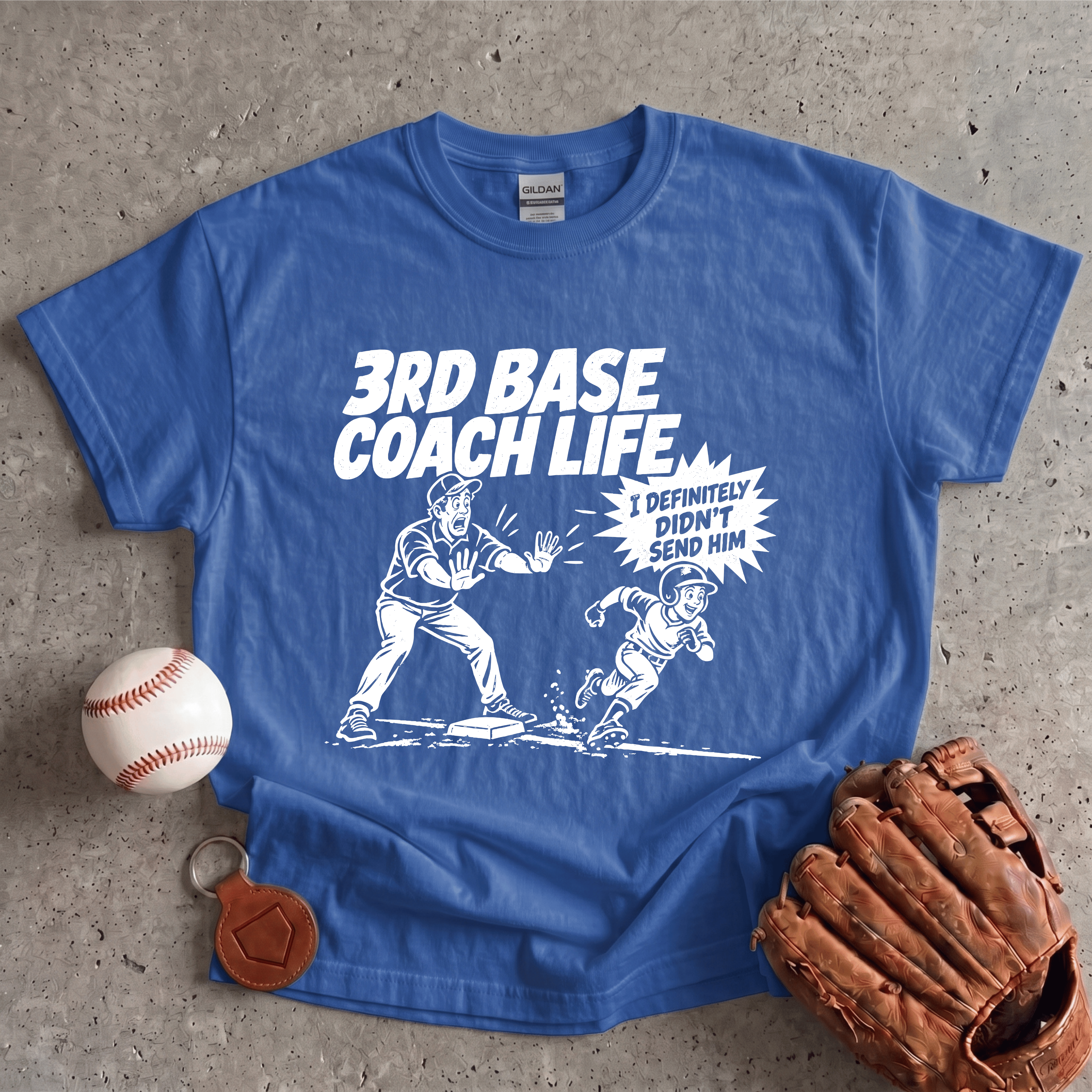 Collection of 3rd Base Coach Life T-Shirt in a gallery layout
