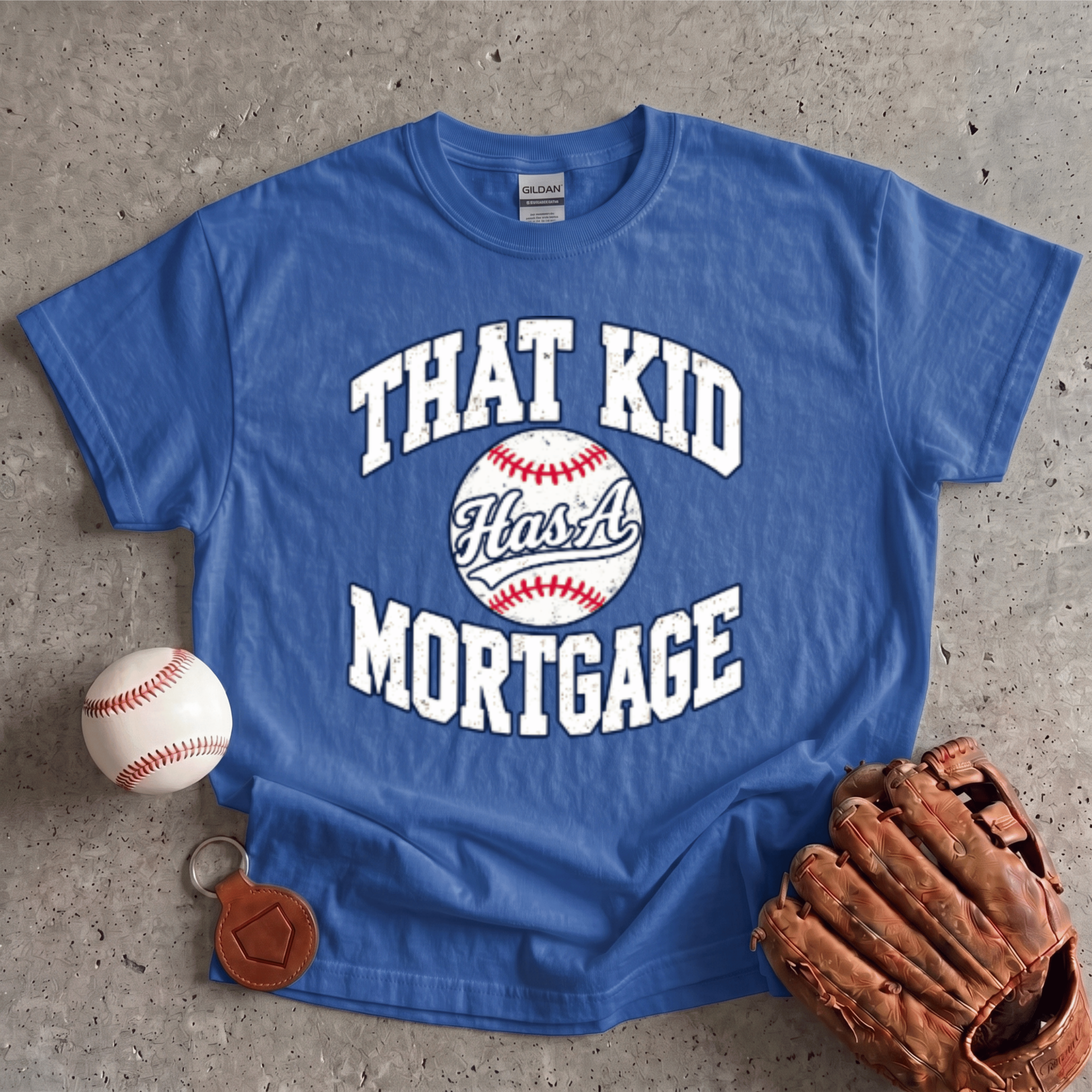 Collection of That Kid Has A Mortgage T-Shirt in a gallery layout