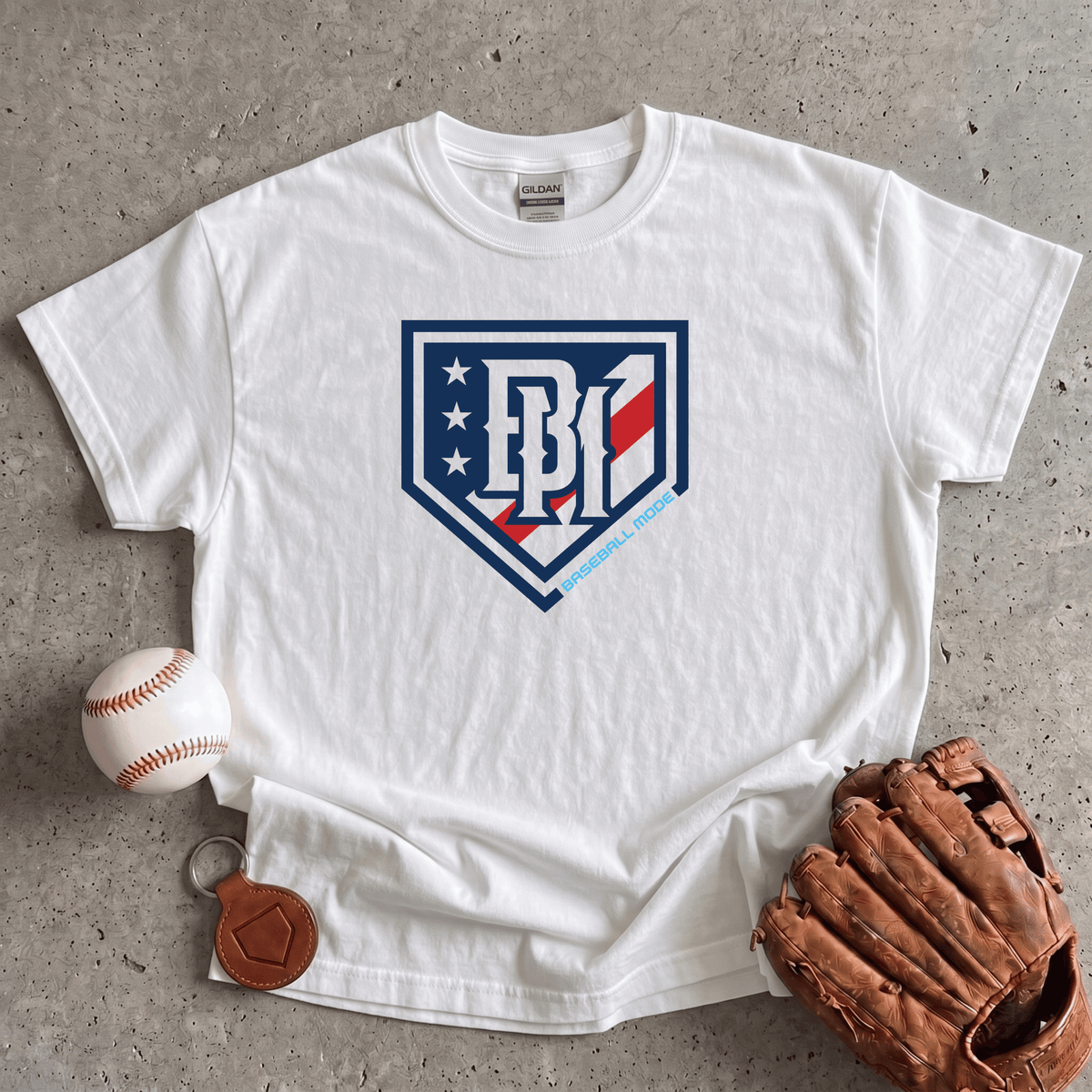 Baseball Mode USA T-Shirt