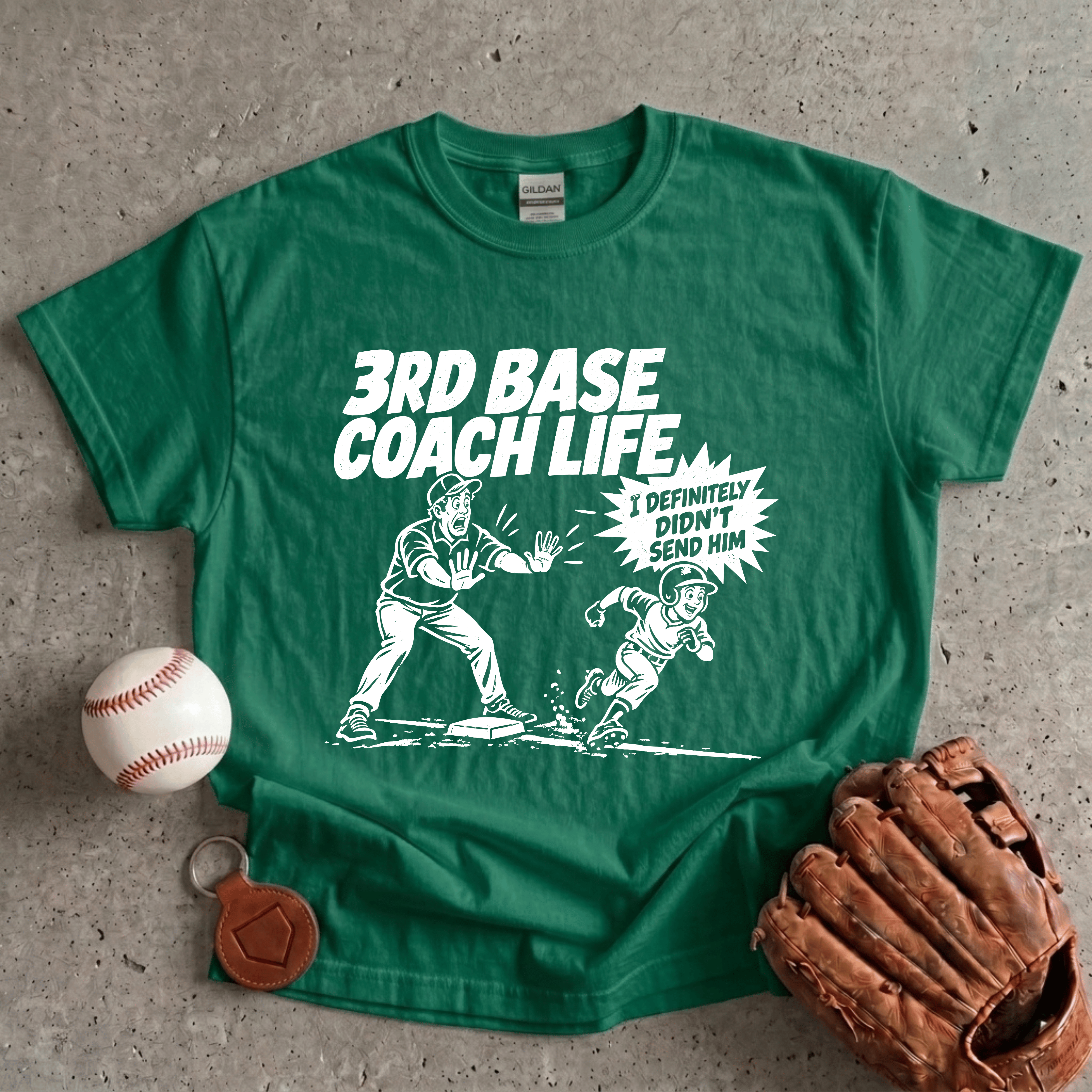 Collection of 3rd Base Coach Life T-Shirt in a gallery layout