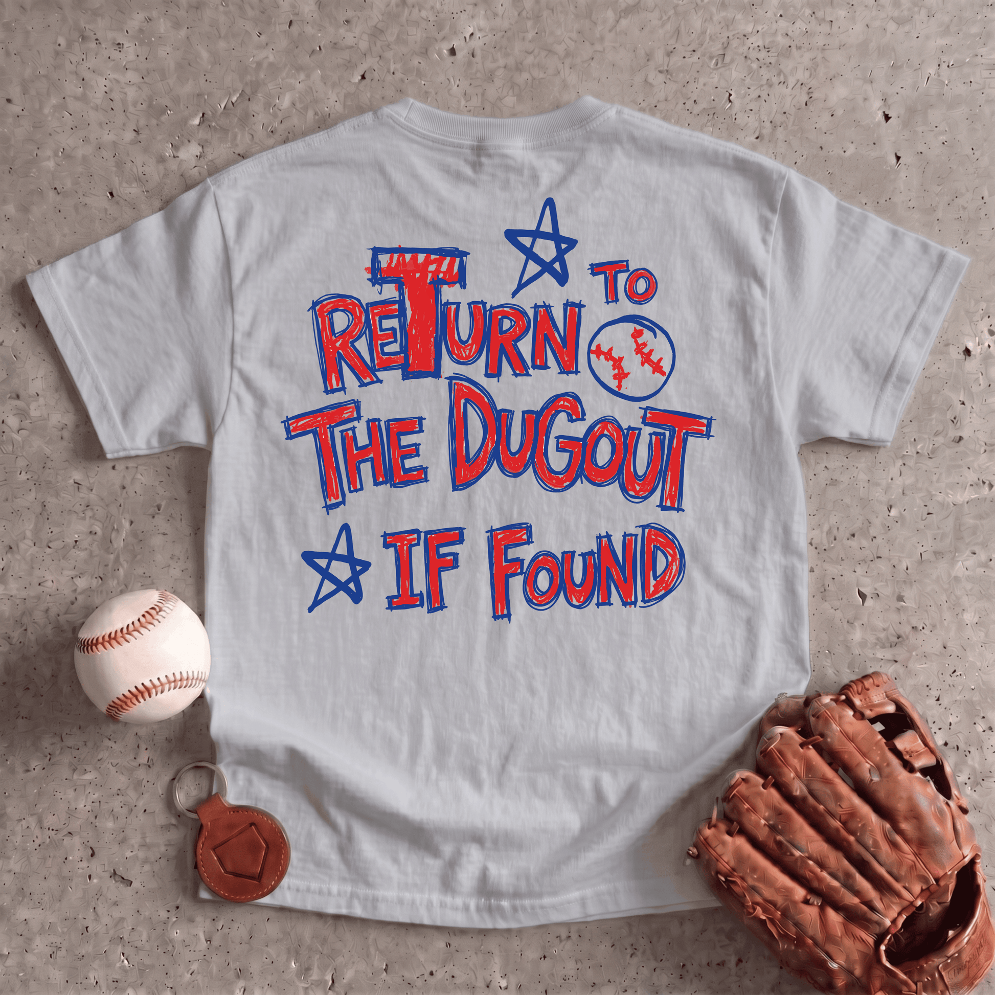 Return to the Dugout Feral Sibling Youth T-Shirt