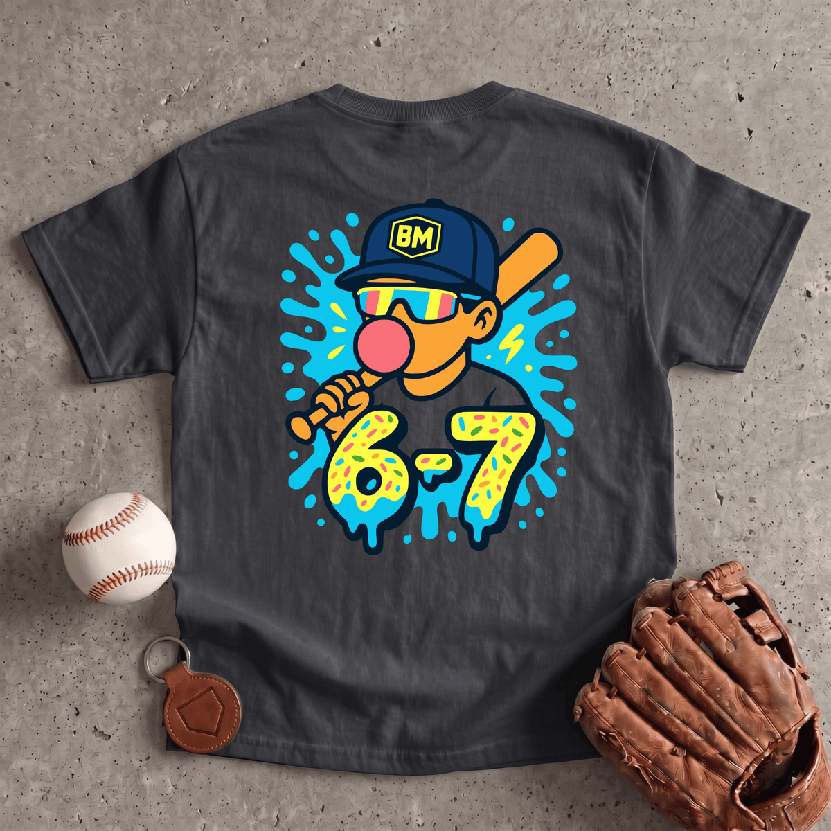 6-7 Baseball Mode Youth T-Shirt