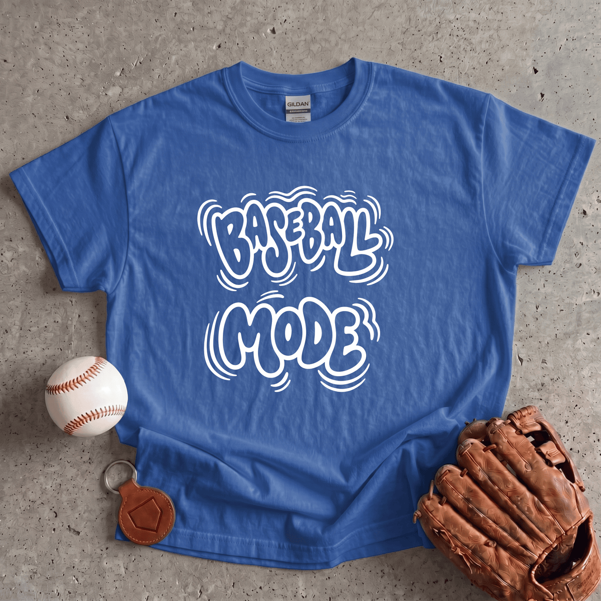 Baseball Mode Bubble T-Shirt