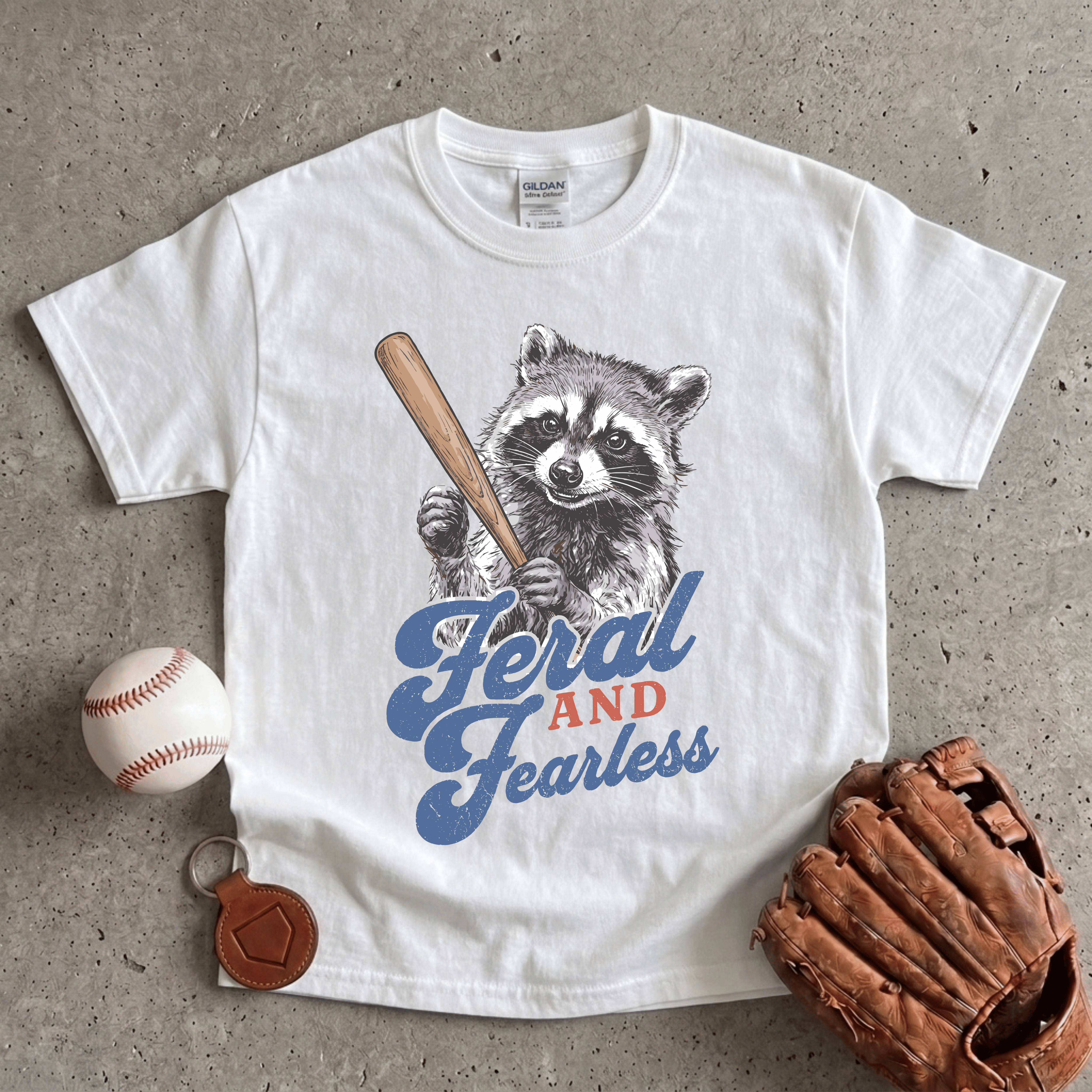 Collection of Feral and Fearless Sibling T-Shirt in a gallery layout