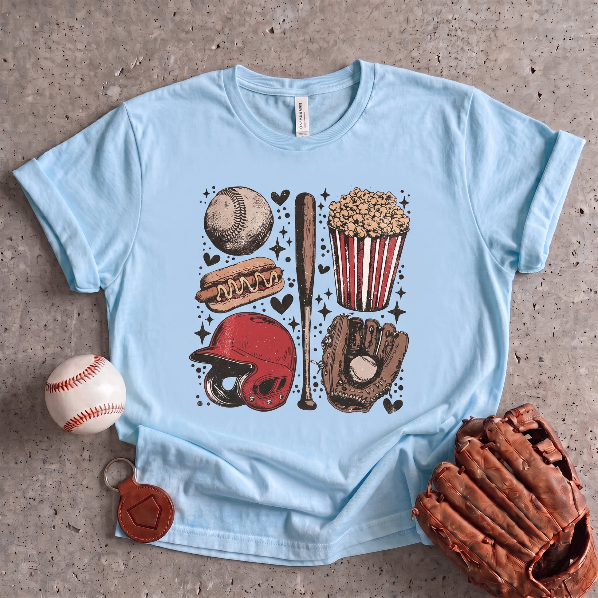 Retro Baseball Graphic Tee