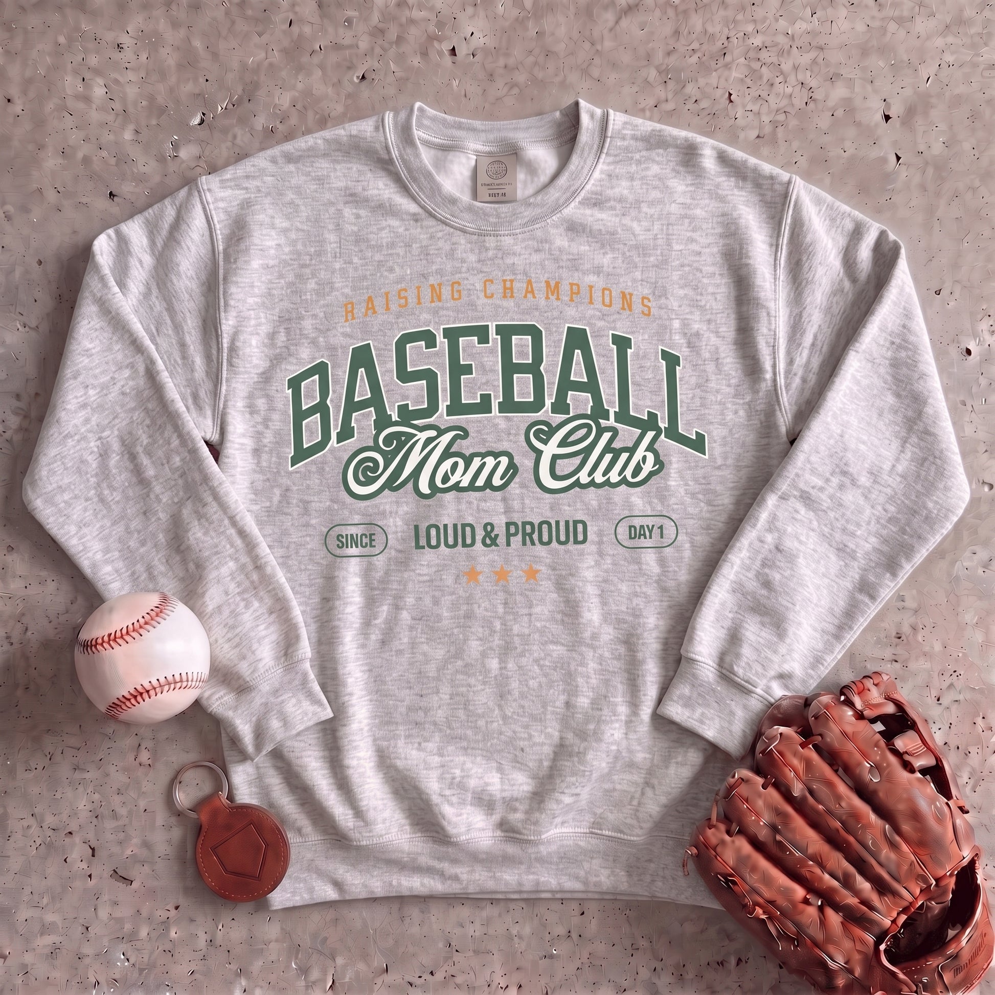 Baseball Mom Club Crewneck