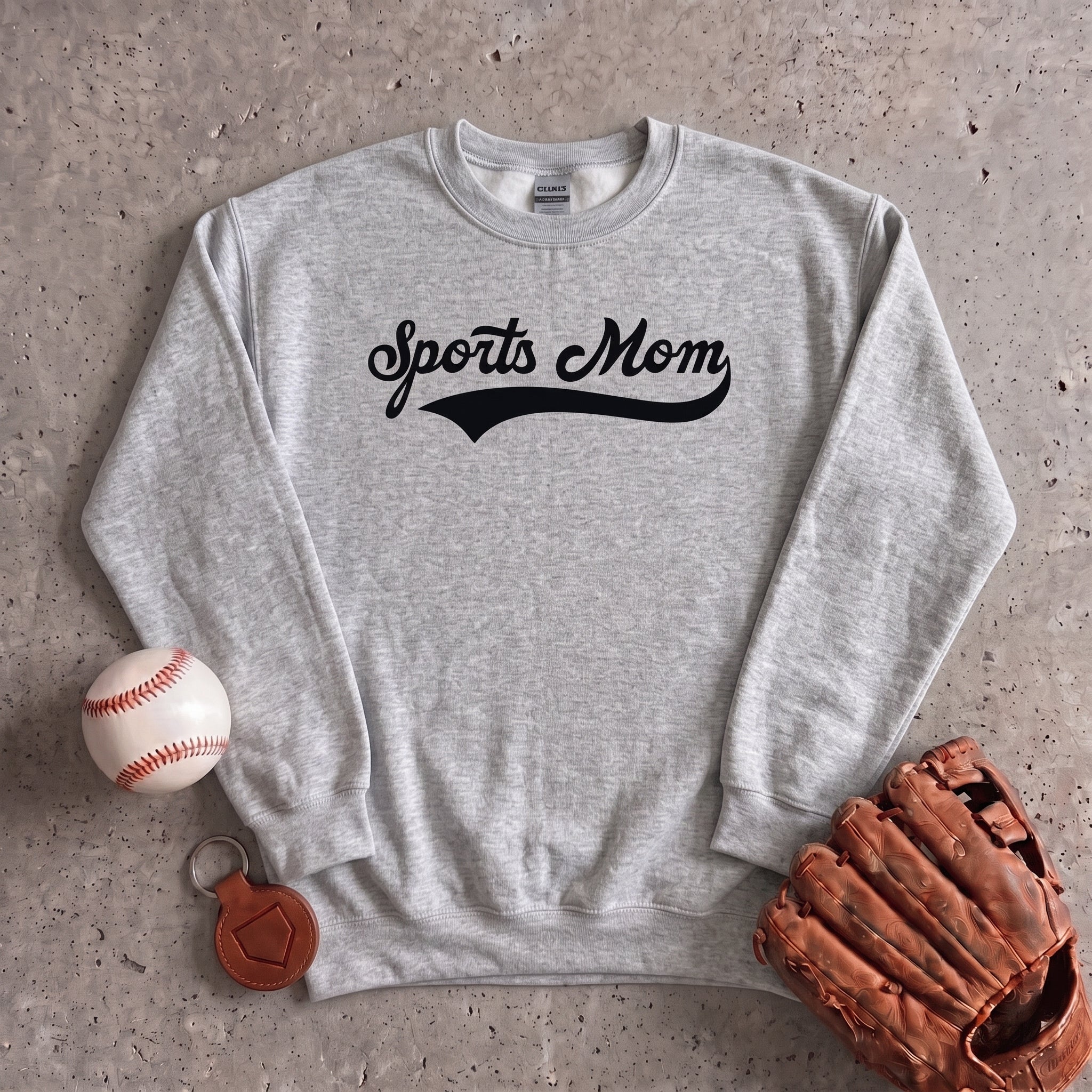 Collection of Sports Mom Crewneck Sweatshirt in a gallery layout