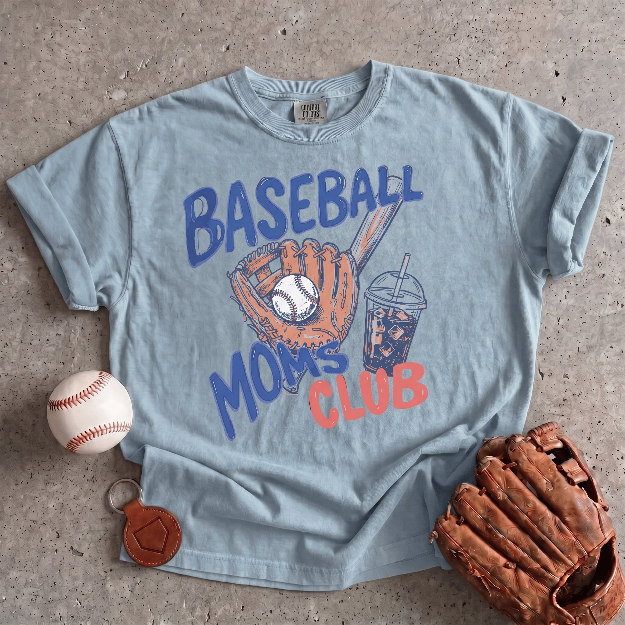 Collection of Baseball Moms Club T-Shirt in a gallery layout