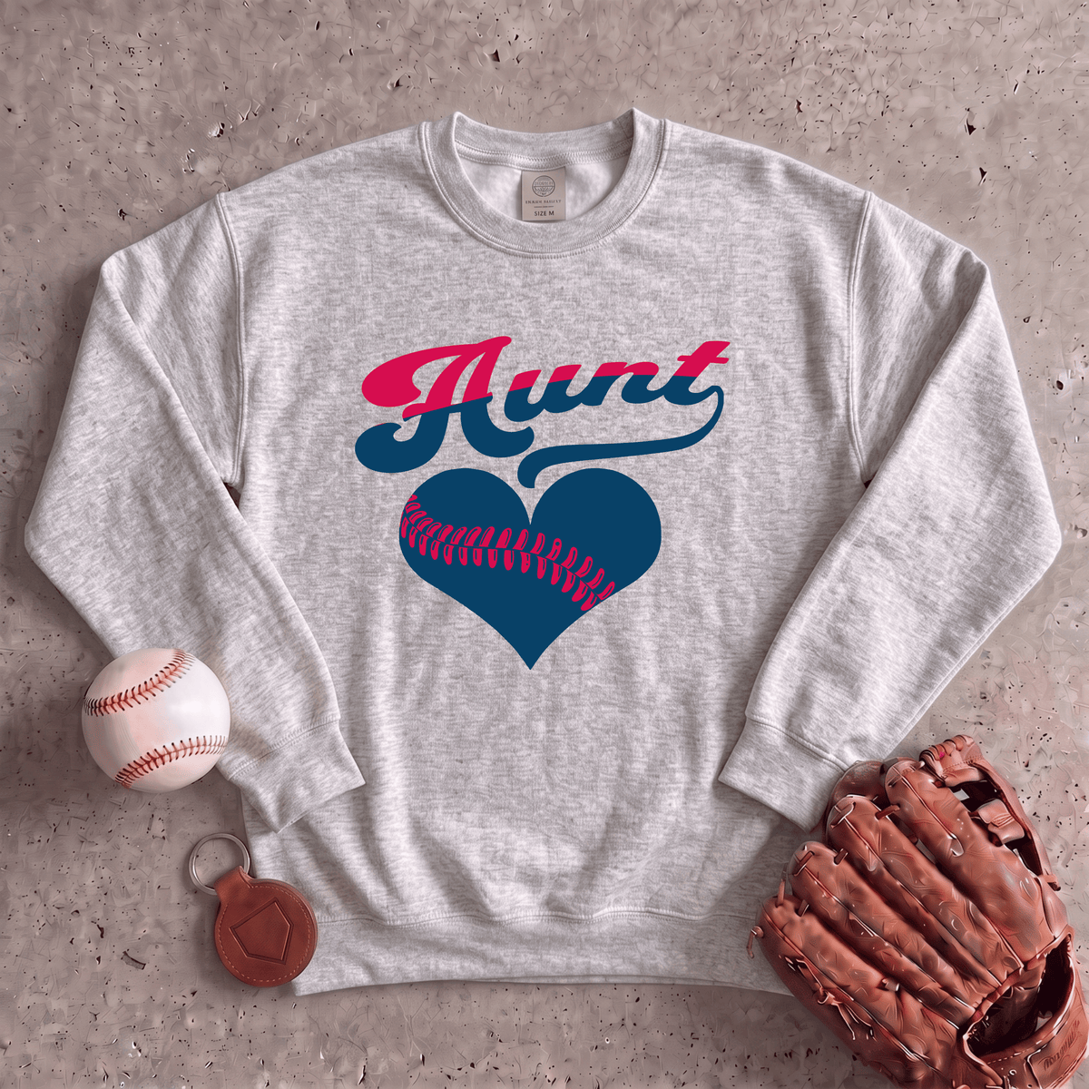 Baseball Aunt Sweatshirt