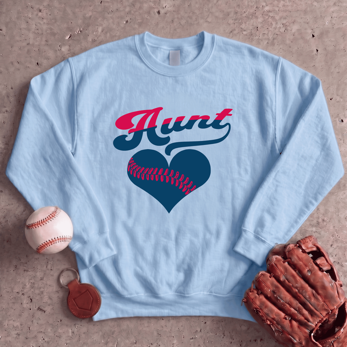 Baseball Aunt Sweatshirt