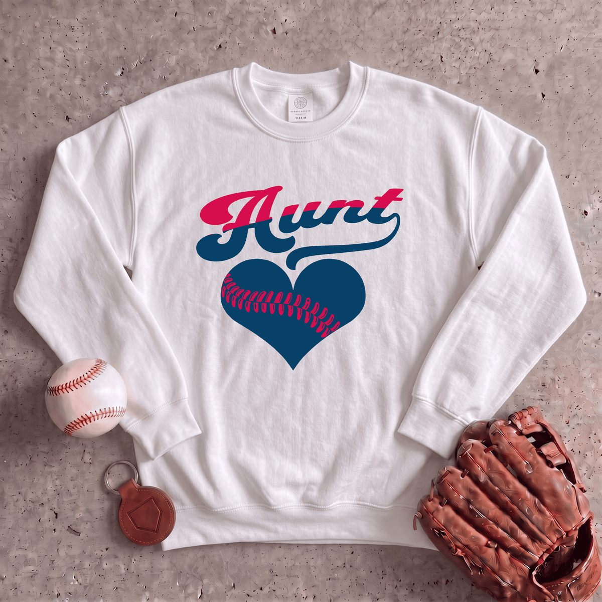 Baseball Aunt Sweatshirt