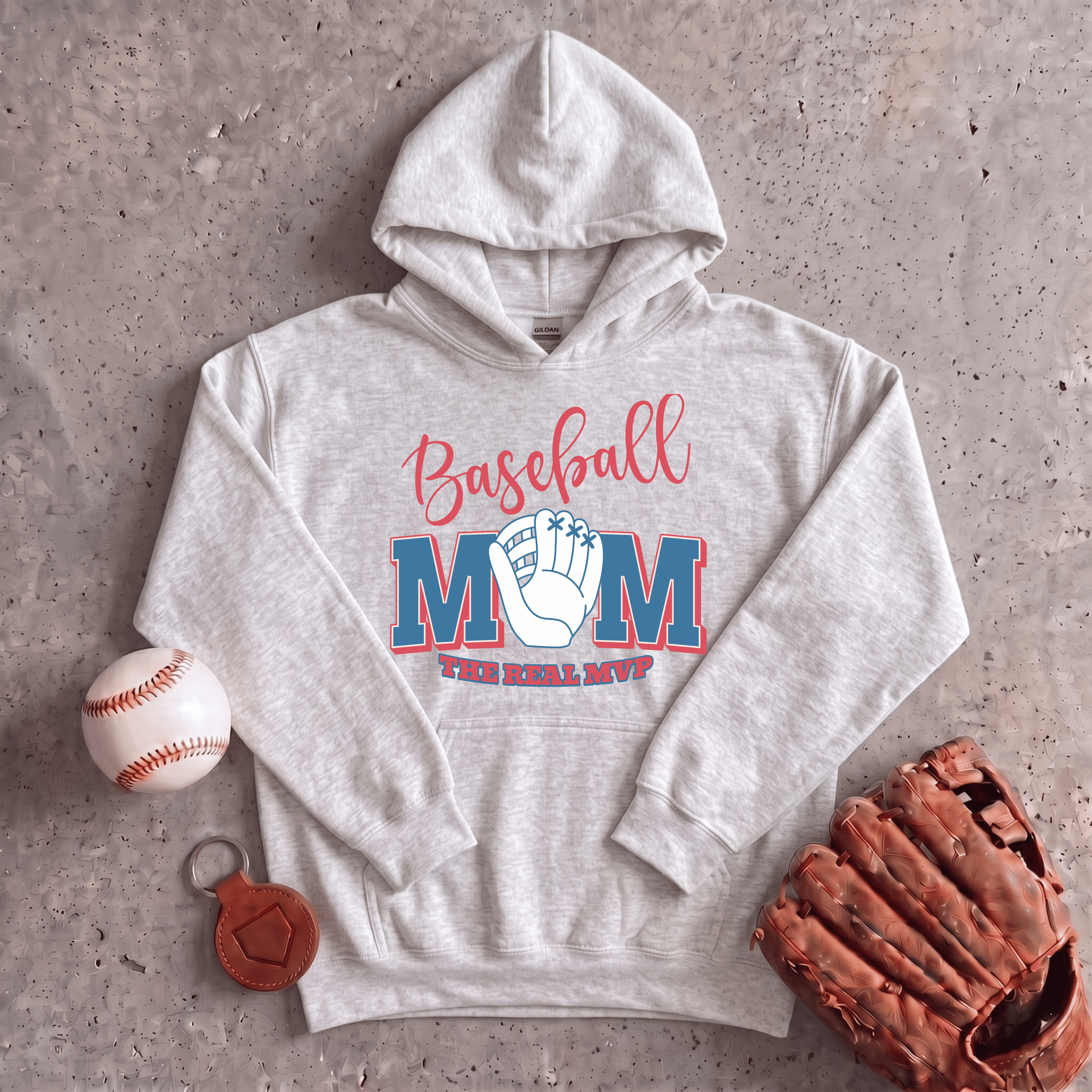 Collection of Baseball Mom Hoodie in a gallery layout