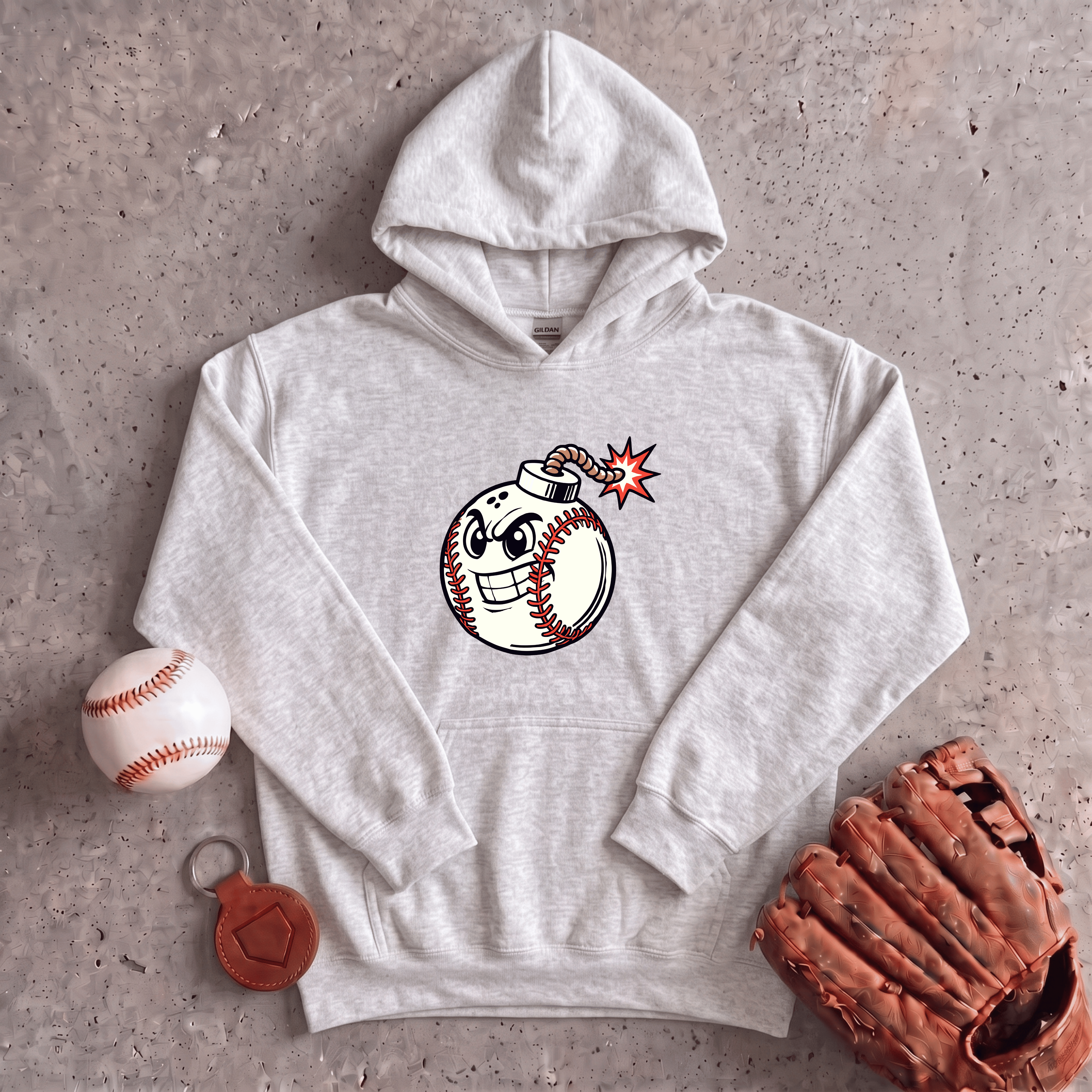 Collection of Hitting Bombs Hoodie in a gallery layout